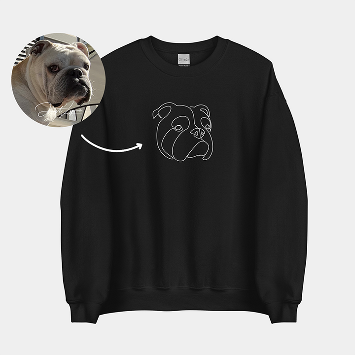 Custom Embroidered Sweatshirt and Hoodie Gifts For Pet