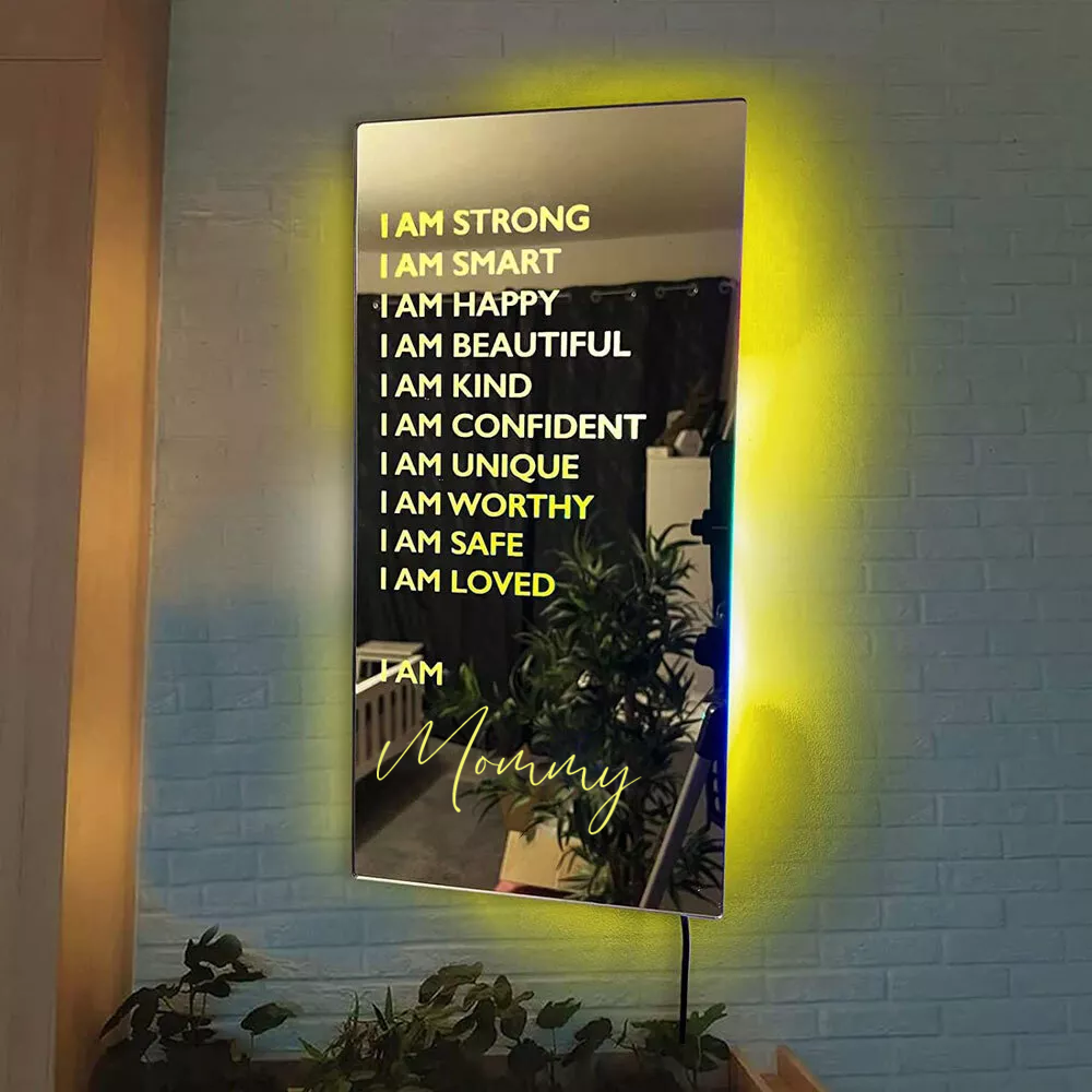 🎁Affirmations Mirror - I Am Mirror(Advantages: Customizable)