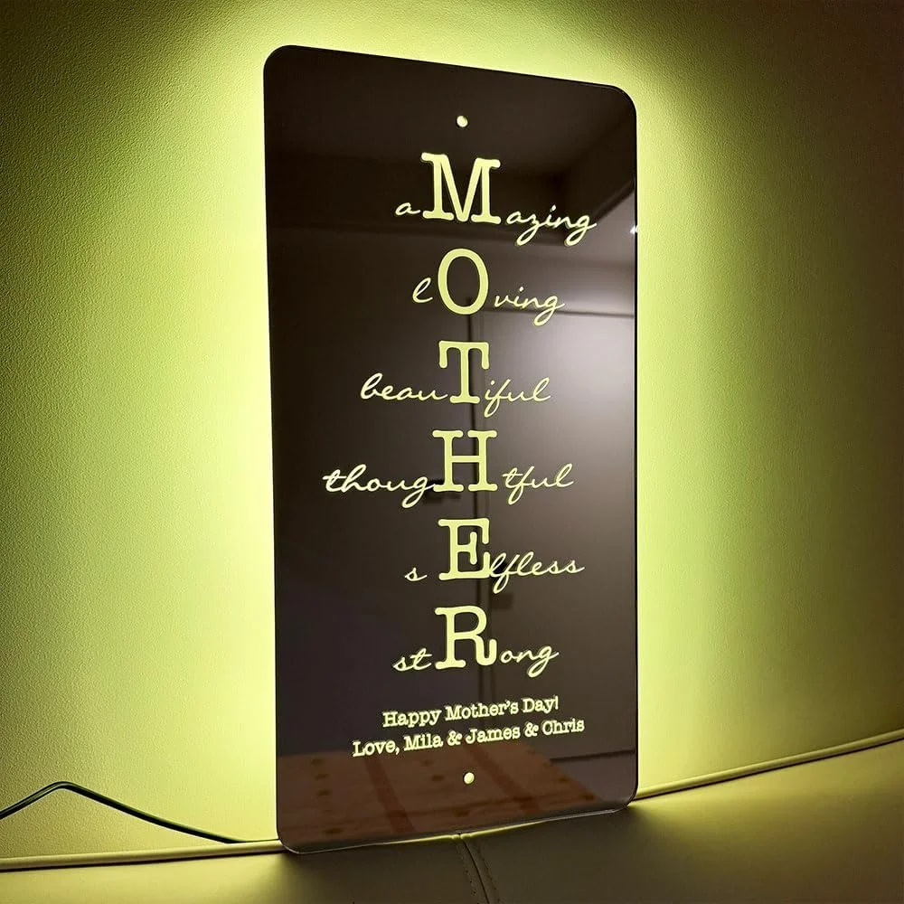 Custom Amazing Mother & Grandma Mirror