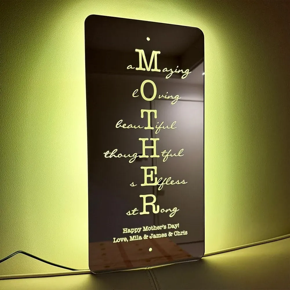 Custom Amazing Mother & Grandma Mirror