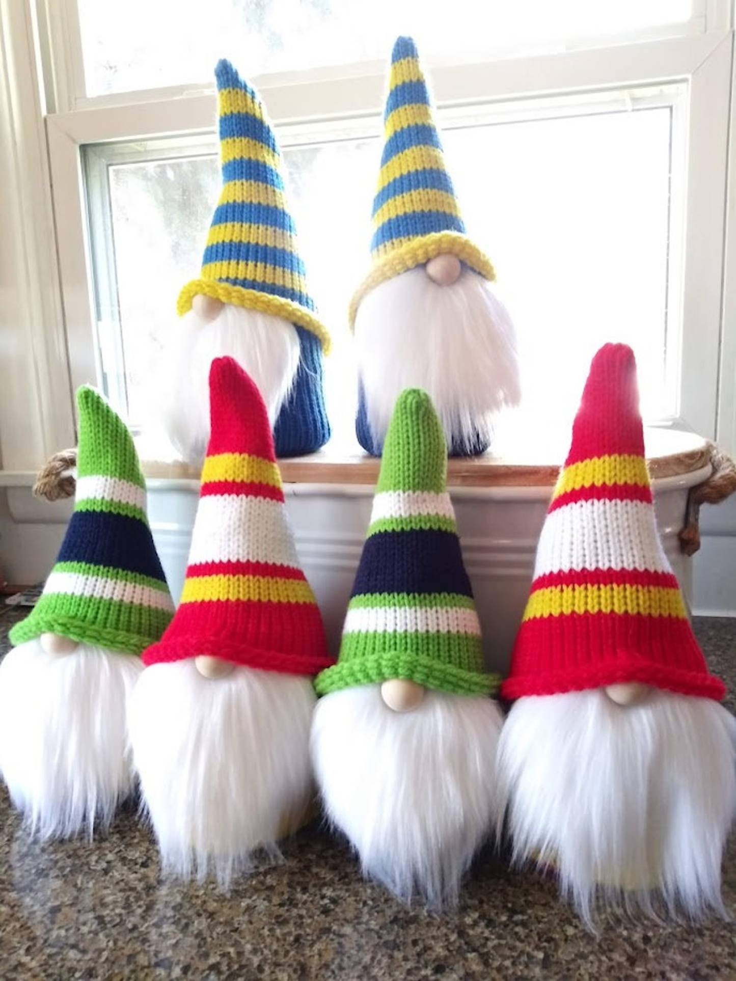 Maize N Blue Colors University of Michigan Team Fan gnome gift|Navy and gold color Gnome|Gif Wolverines