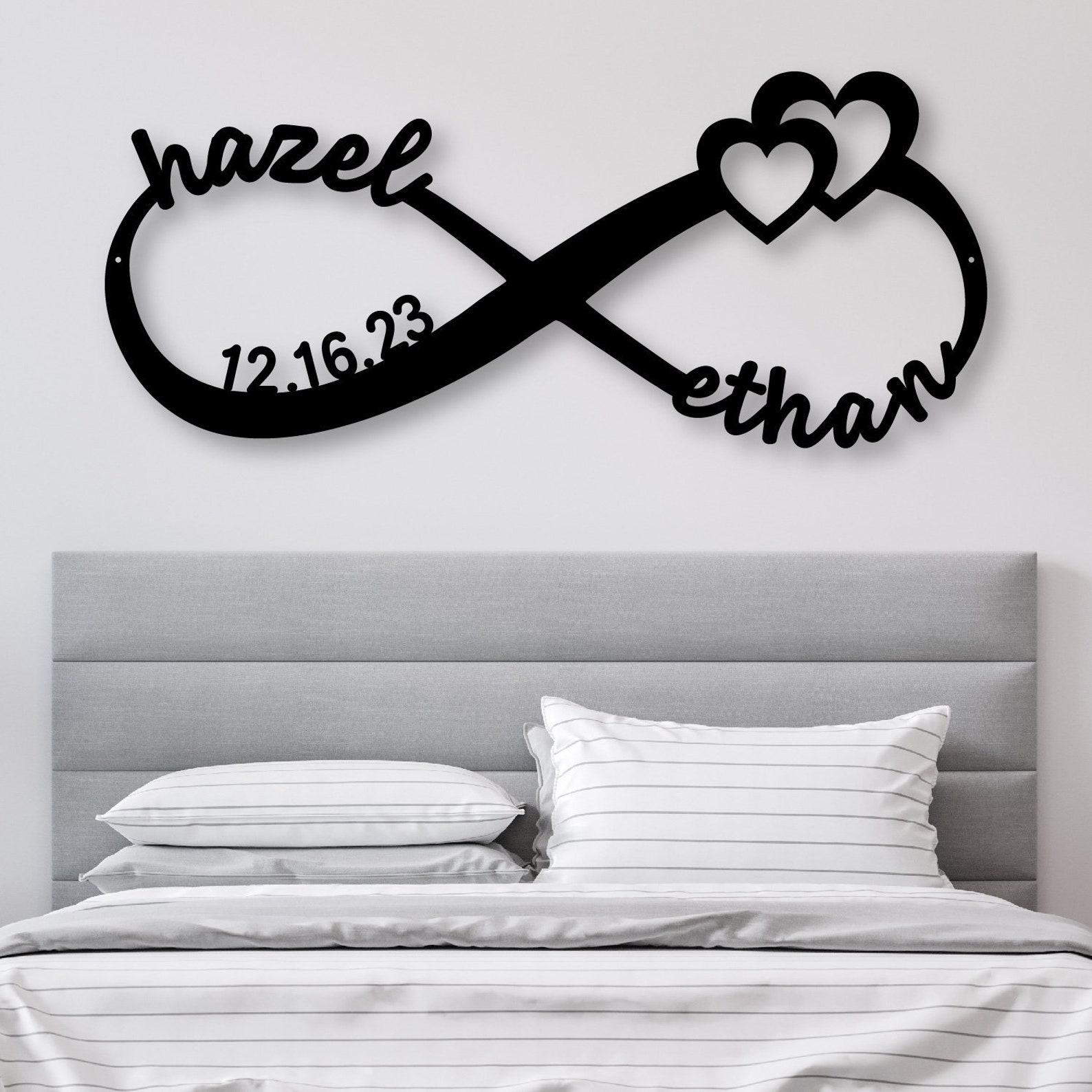 Personalized Wedding Gift for Couple | Custom Infinity Sign