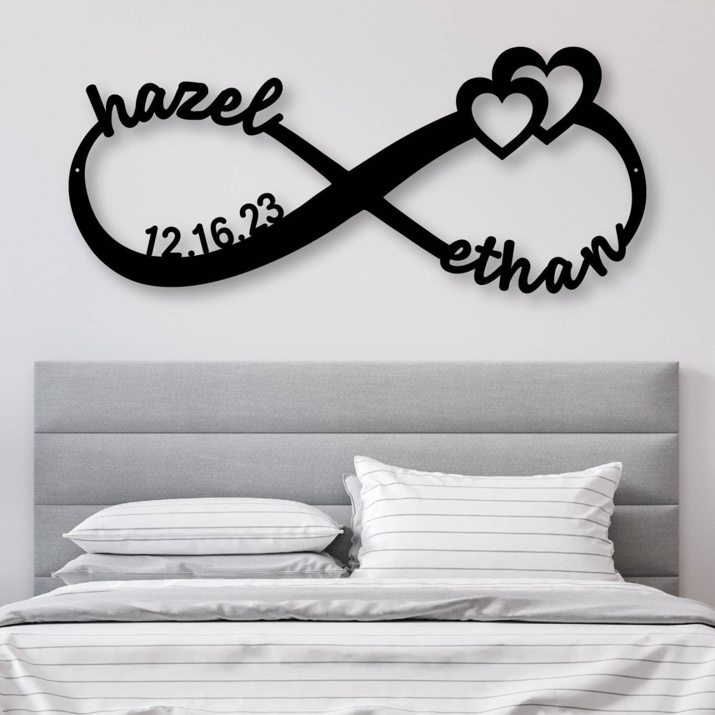 Personalized Wedding Gift for Couple | Custom Infinity Sign
