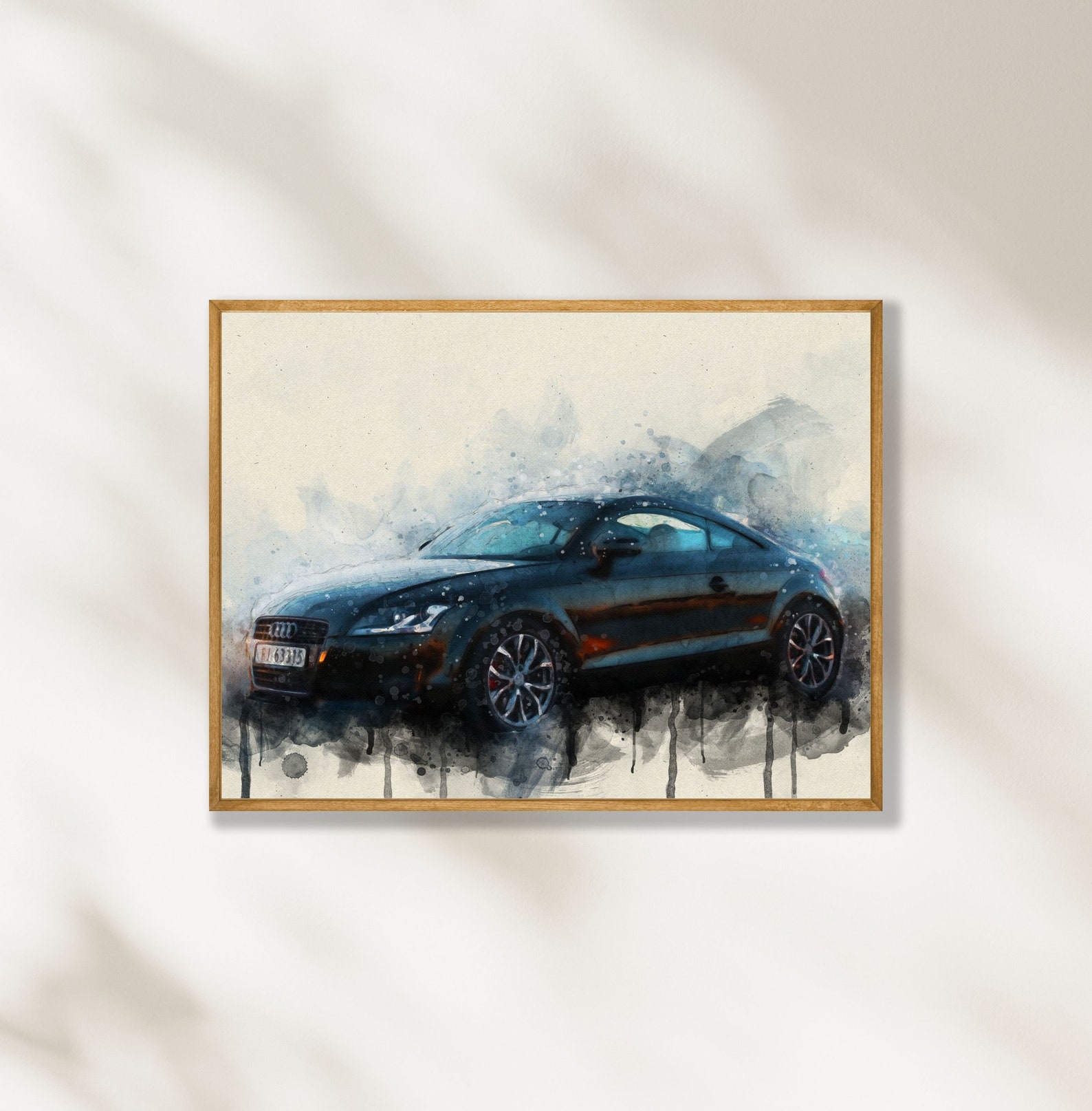 Custom Car Painting from Photo | Personalized Gifts for Dad or Boyfriend
