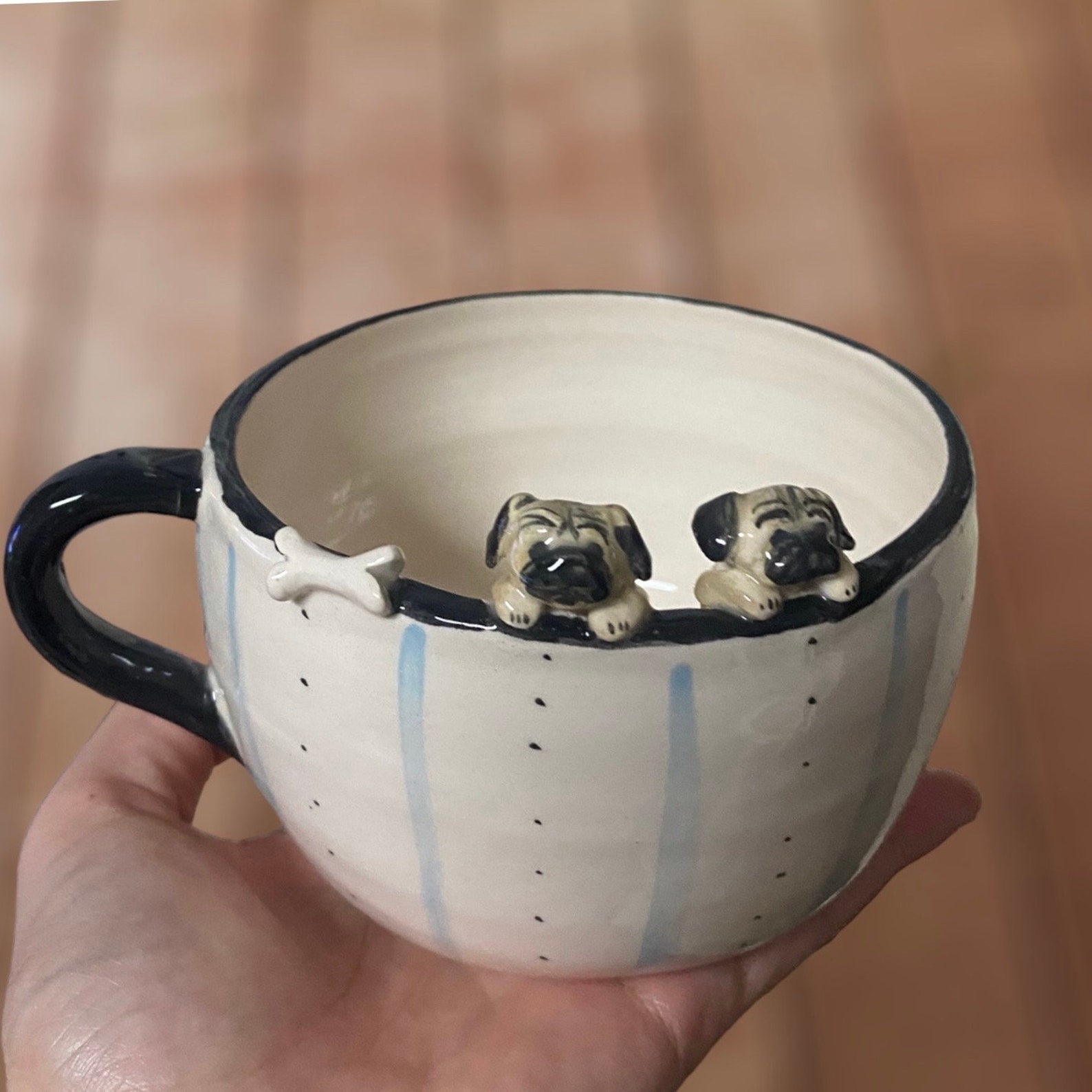Dog Memorial Gift - Custom Pet Mug/Handmade Dog Mug/ -custom pet mug personalized - dog portrait mug - 3d dog - birthday gift for dog mom
