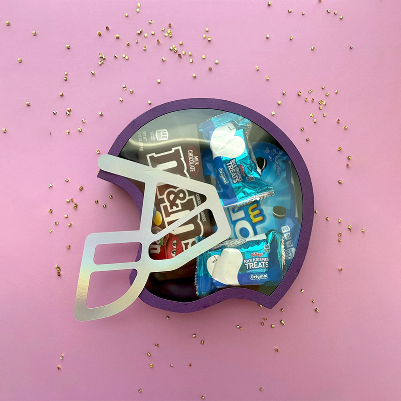 Football Helmet Gift Box – Perfect for Sports Enthusiasts, Team Favors, and Birthday Surprises
