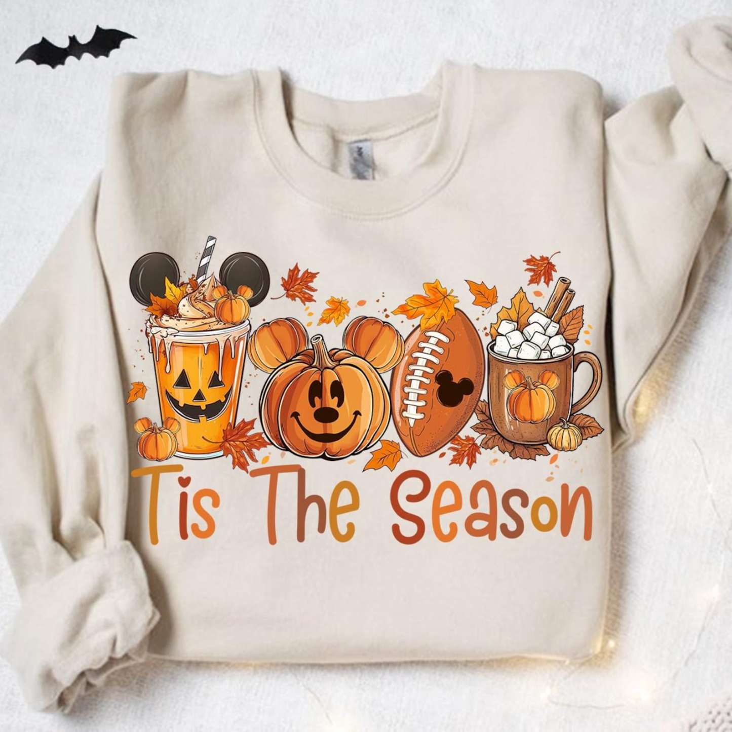Tis the Season Sweatshirt: Pumpkin Spice, Thanksgiving Vibes, & Football Fun