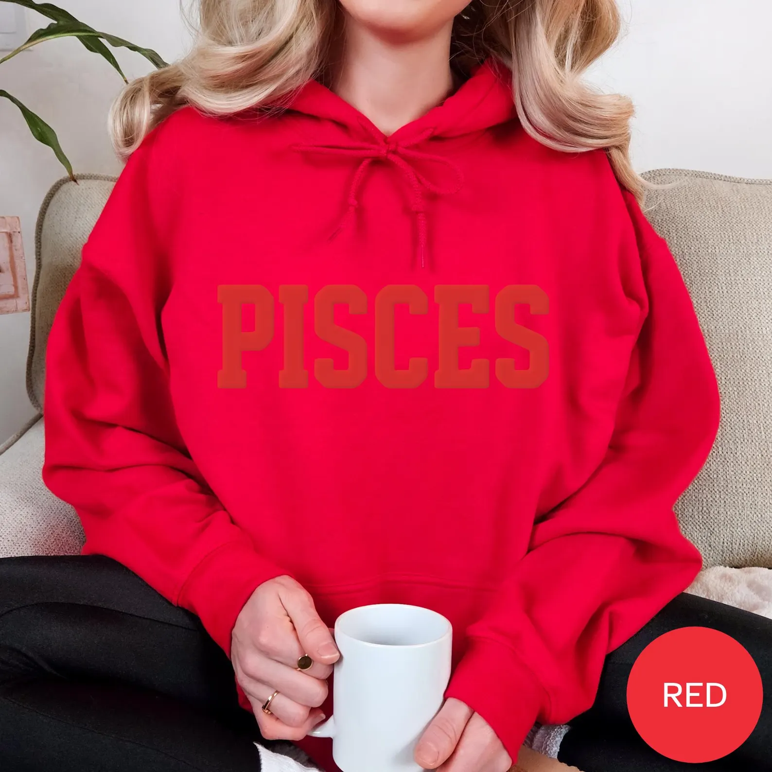 Custom Zodiac Puff Print Sweatshirt Hoodie T-shirt