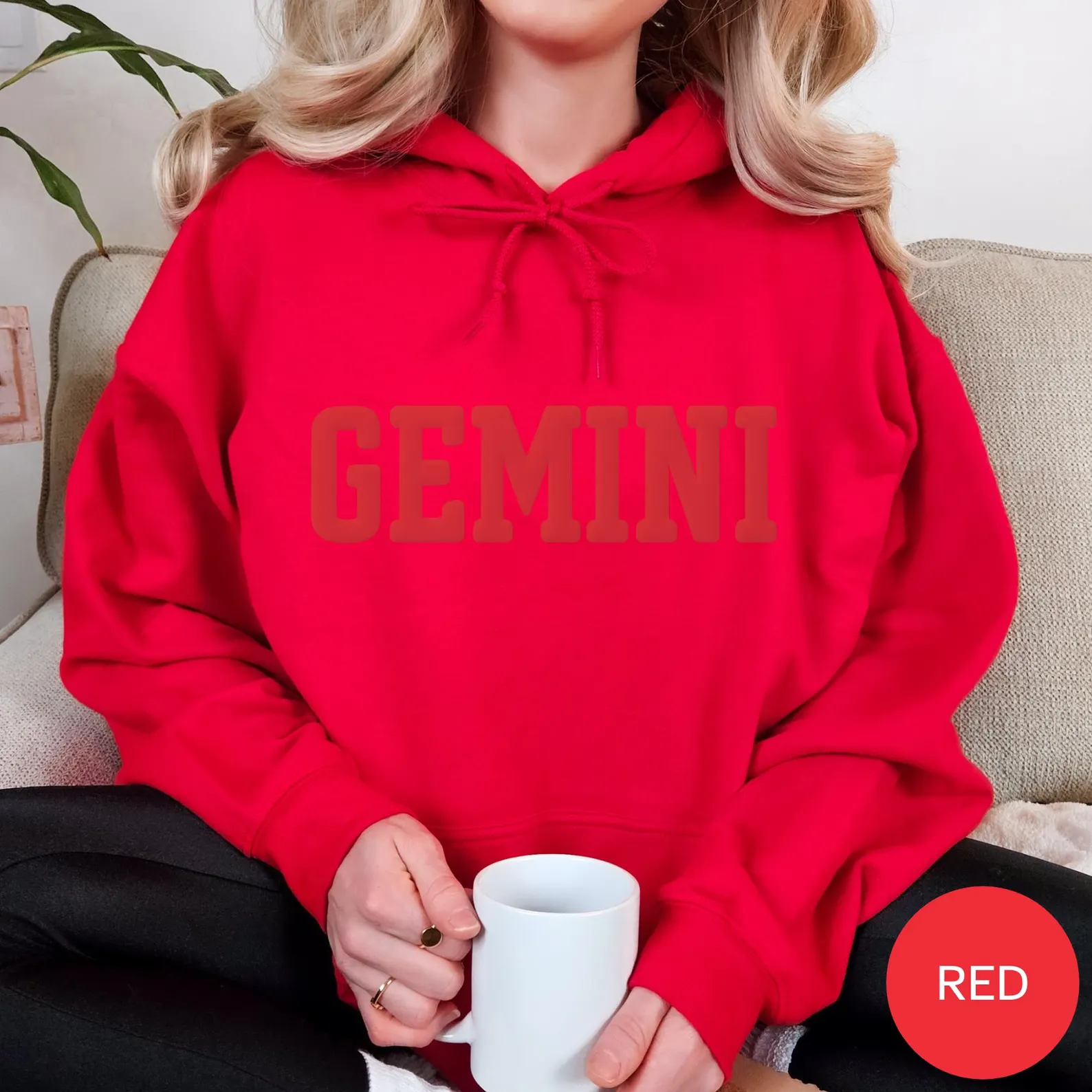 Custom Zodiac Puff Print Sweatshirt Hoodie T-shirt