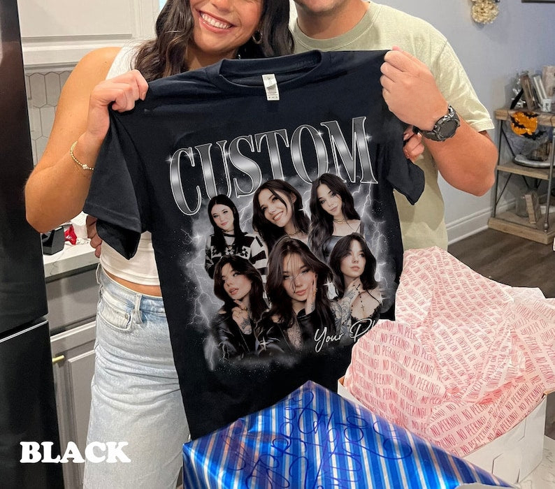 Unique Custom Your Photo and Your Name T-Shirt|Sweatshirt| Hoodie|Gift Shirt|Best Gift