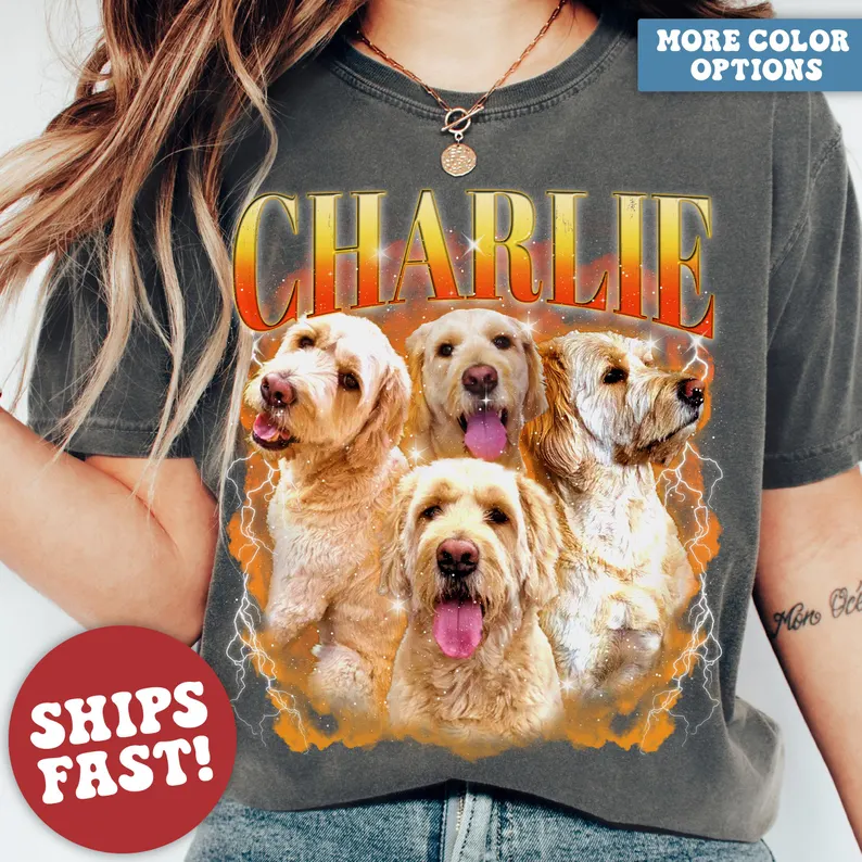 Custom Bootleg Shirt, Custom Pet Shirt, Custom Dog Shirt, Dog Remembrance Gift