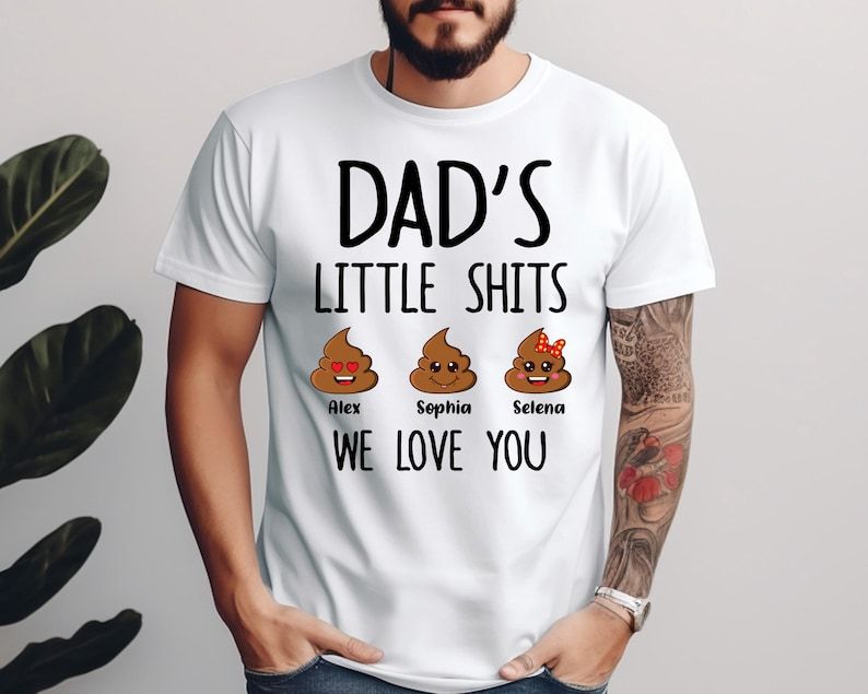 Daddy’s Little Troublemaker" Shirt – Funny & Cute Kids T-Shirt for Dad