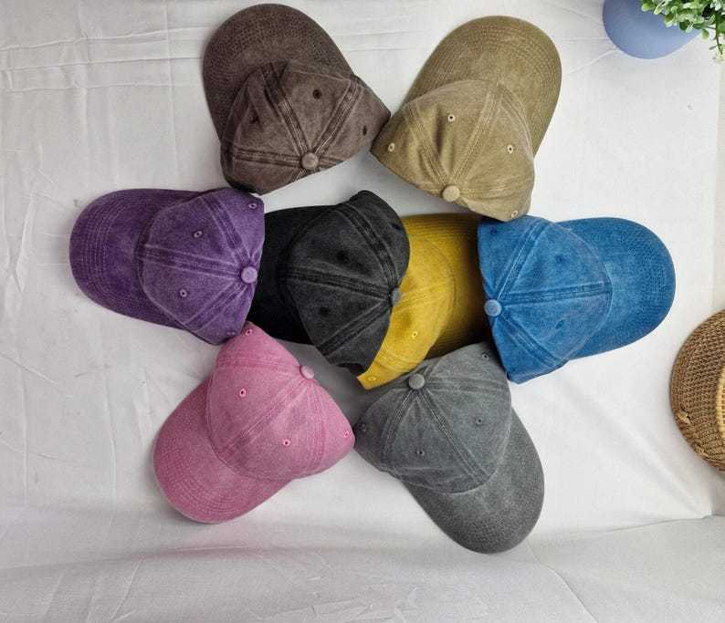 Custom Photo Embroidered Dad Hat, Embroidered Portrait Dad And Child Cap, Personalized Gift for Father’s Day, Unique Photo Birthday Hat