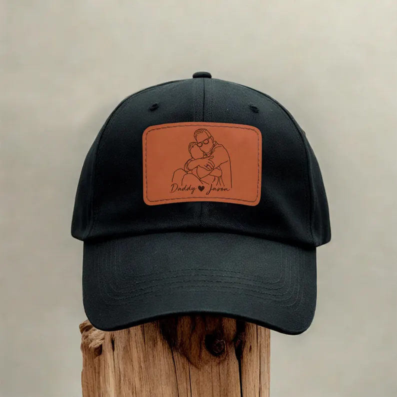 Hat with Photo Father's Day Gift Idea-Dad Gift from Daughter Son