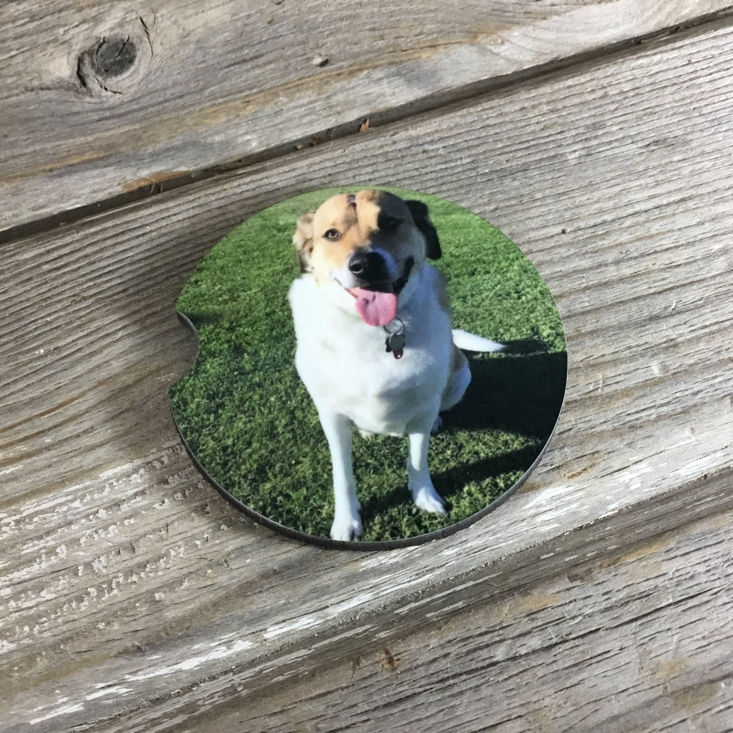 Personalized Car Coasters Set of 2, Photo Car Coasters