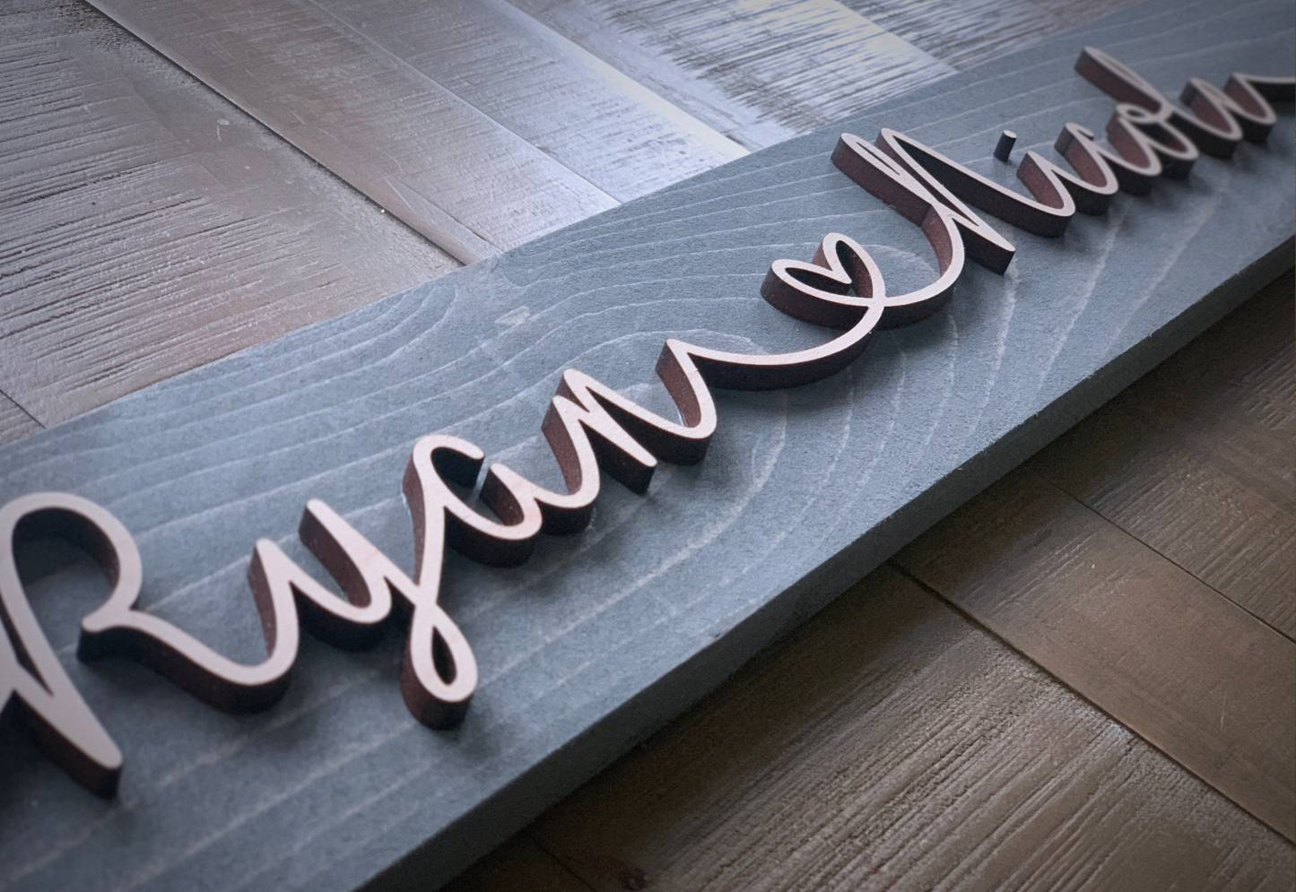 Personalized Valentines Day Gift | Love Couples Name Pallet Sign 