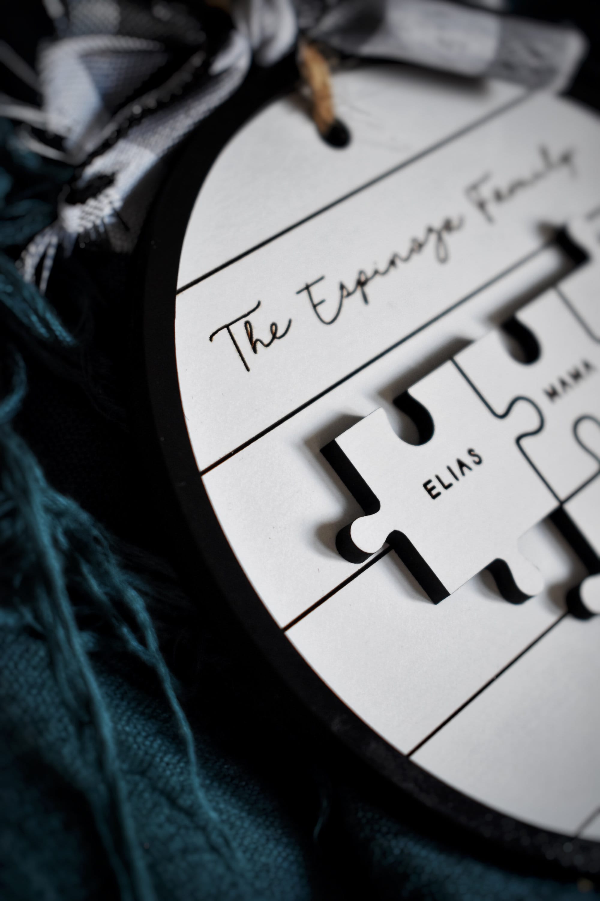 Personalized Christmas Ornament Gift-Custom Puzzle Year Ornament