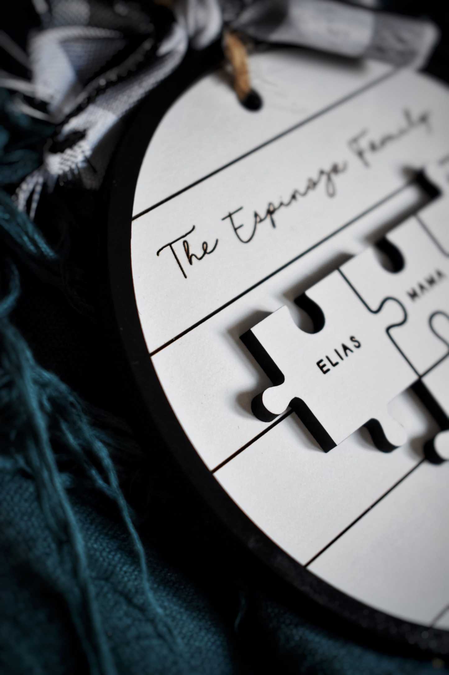 Personalized Christmas Ornament Gift-Custom Puzzle Year Ornament