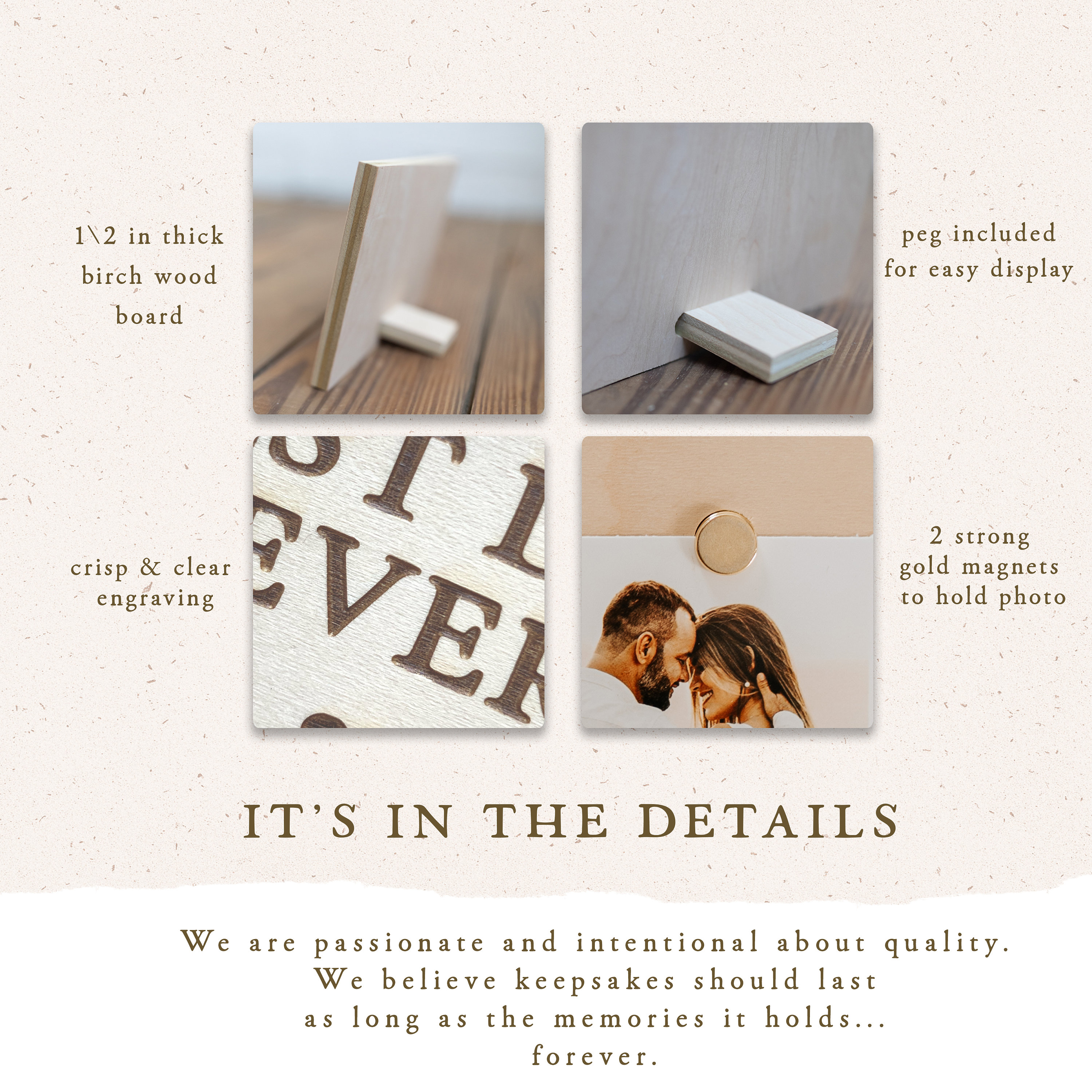 Engagement Gifts For Couple, Wedding Gift For Couples, Gift Ideas For Engaged Couples, The Beginning Of Always, Engagement Frames