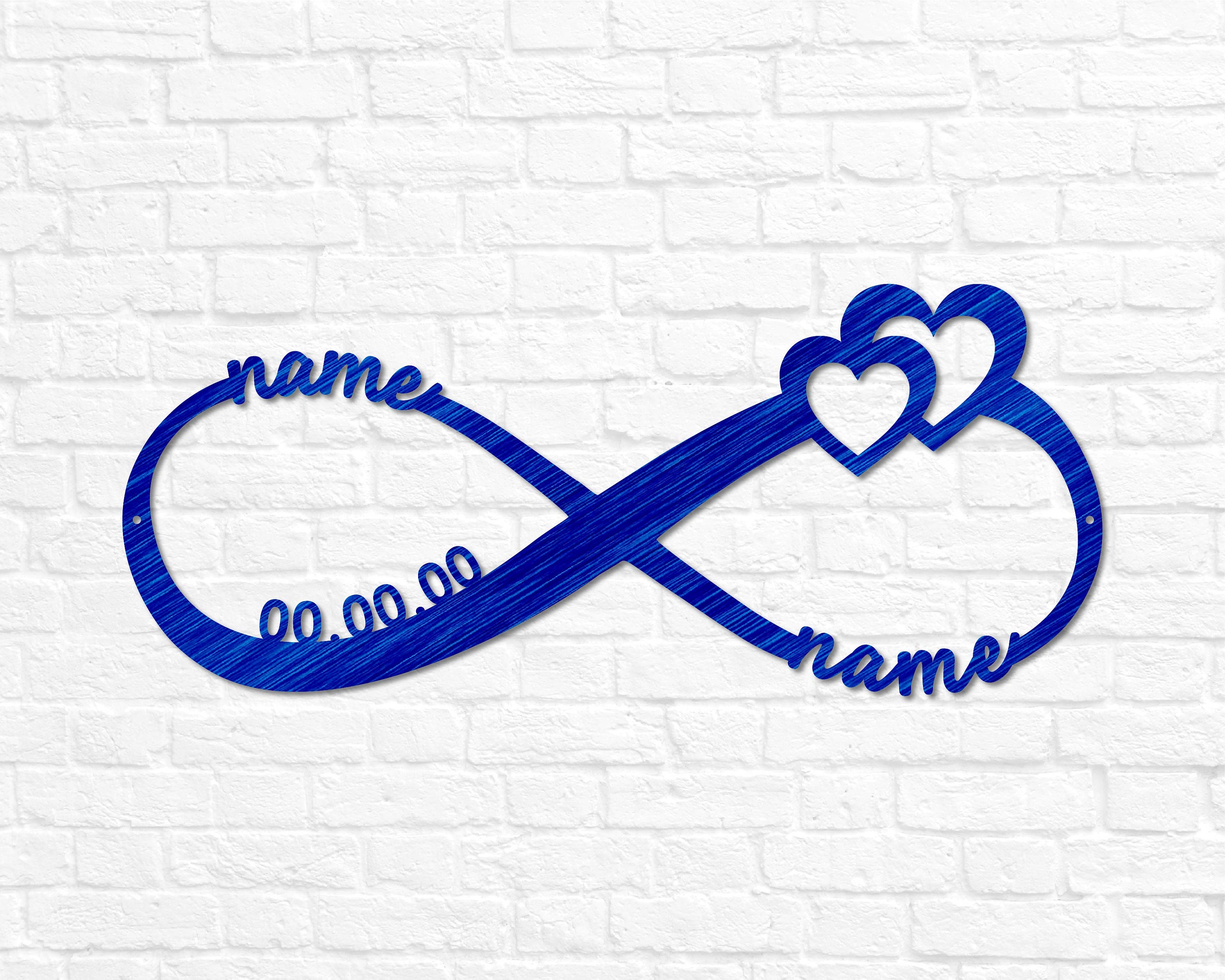 Personalized Wedding Gift for Couple | Custom Infinity Sign