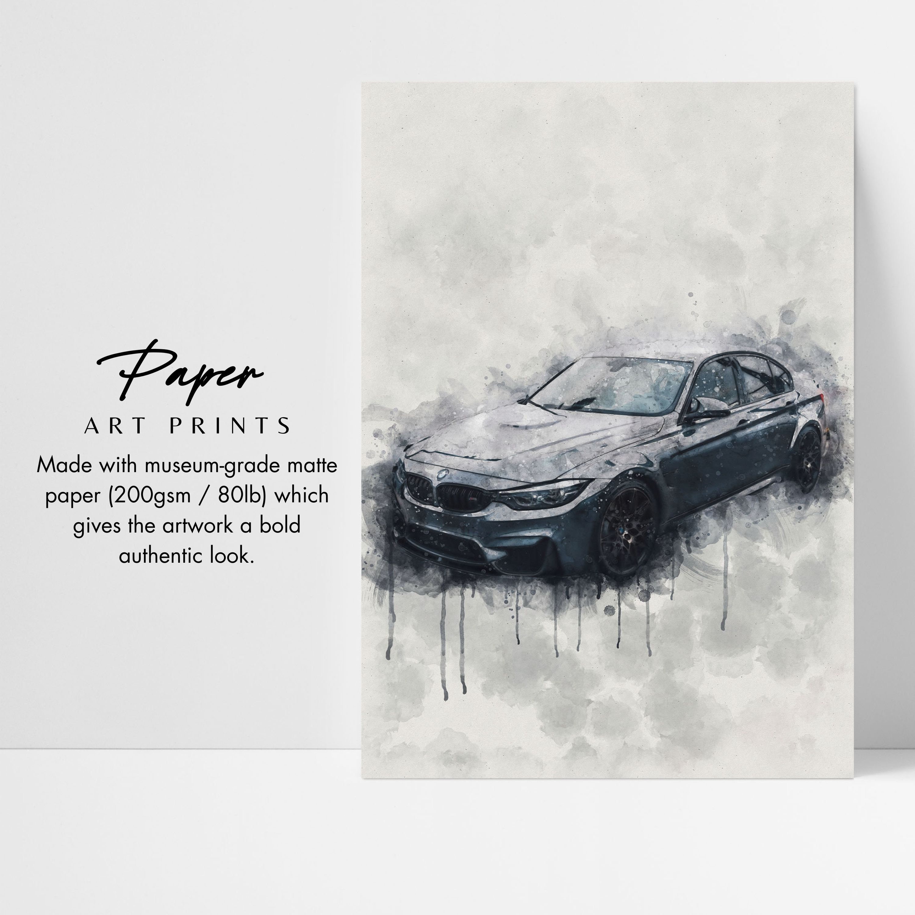 Custom Car Painting from Photo | Personalized Gifts for Him | Birthday Gift Idea for Car Guys