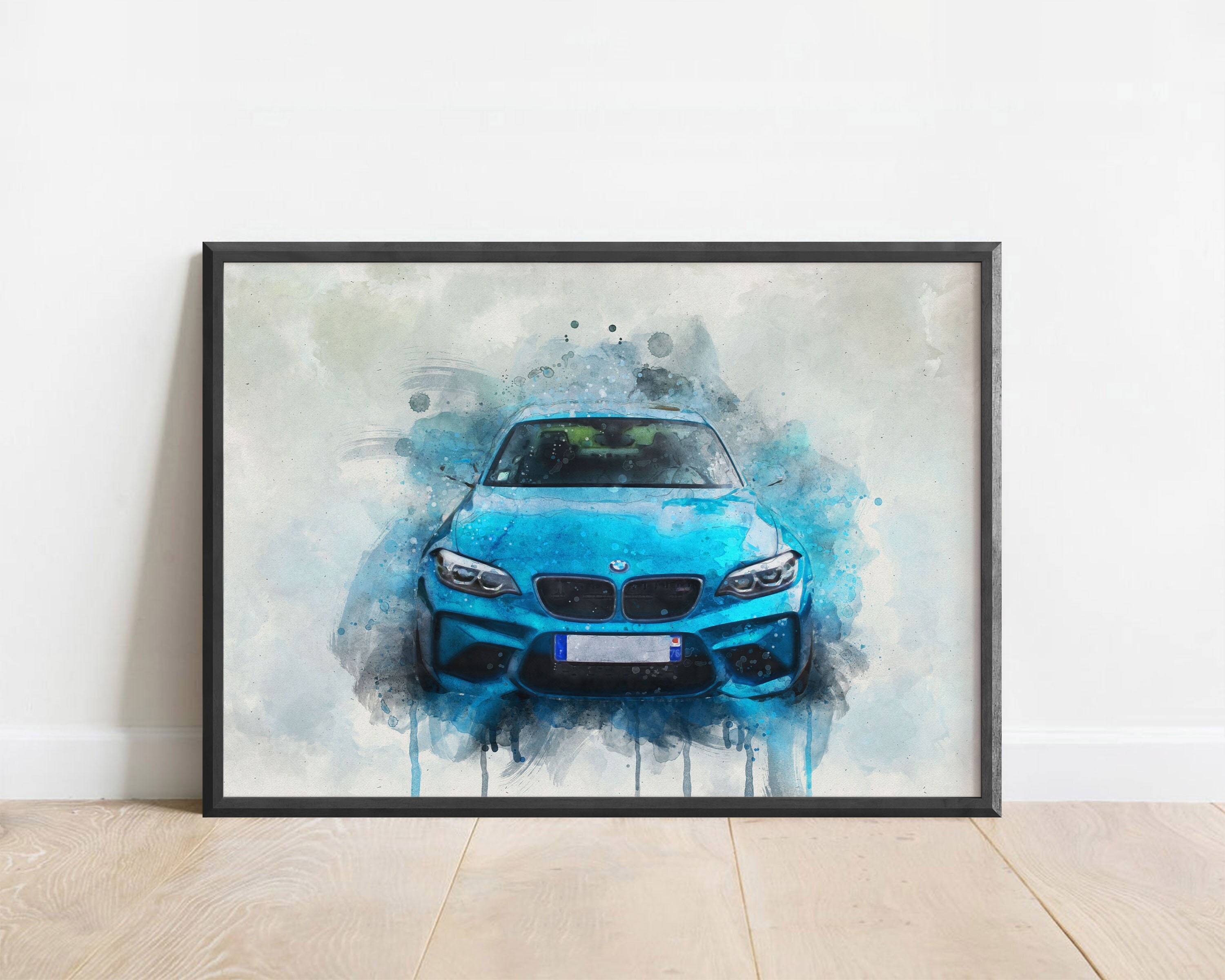 Custom Car Painting from Photo | Personalized Gifts for Him | Birthday Gift Idea for Car Guys
