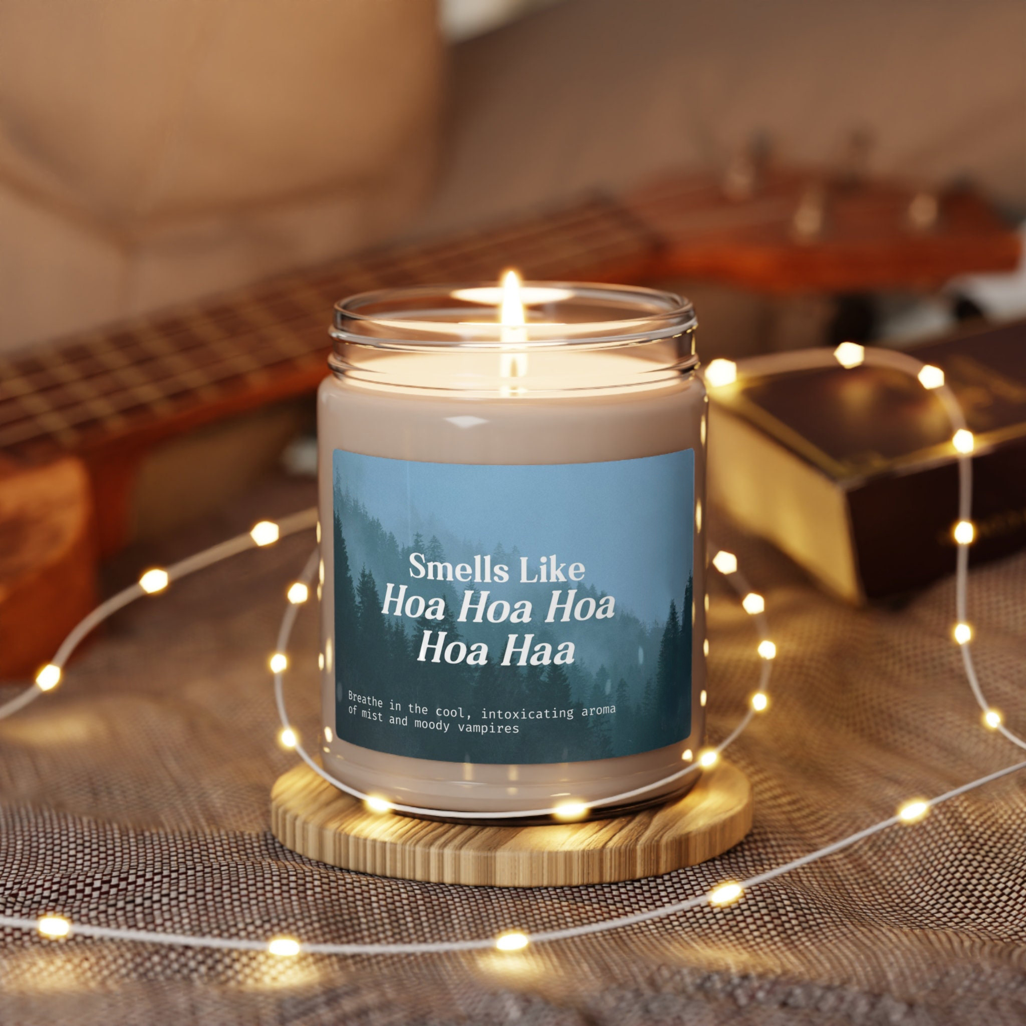 Twilight Soy Candle, Edward Cullen Bella Swan Candle, Hoa Hoa Song Twilight Merch Gifts, Natural Soy Funny Candle, Bookish Merch Gift
