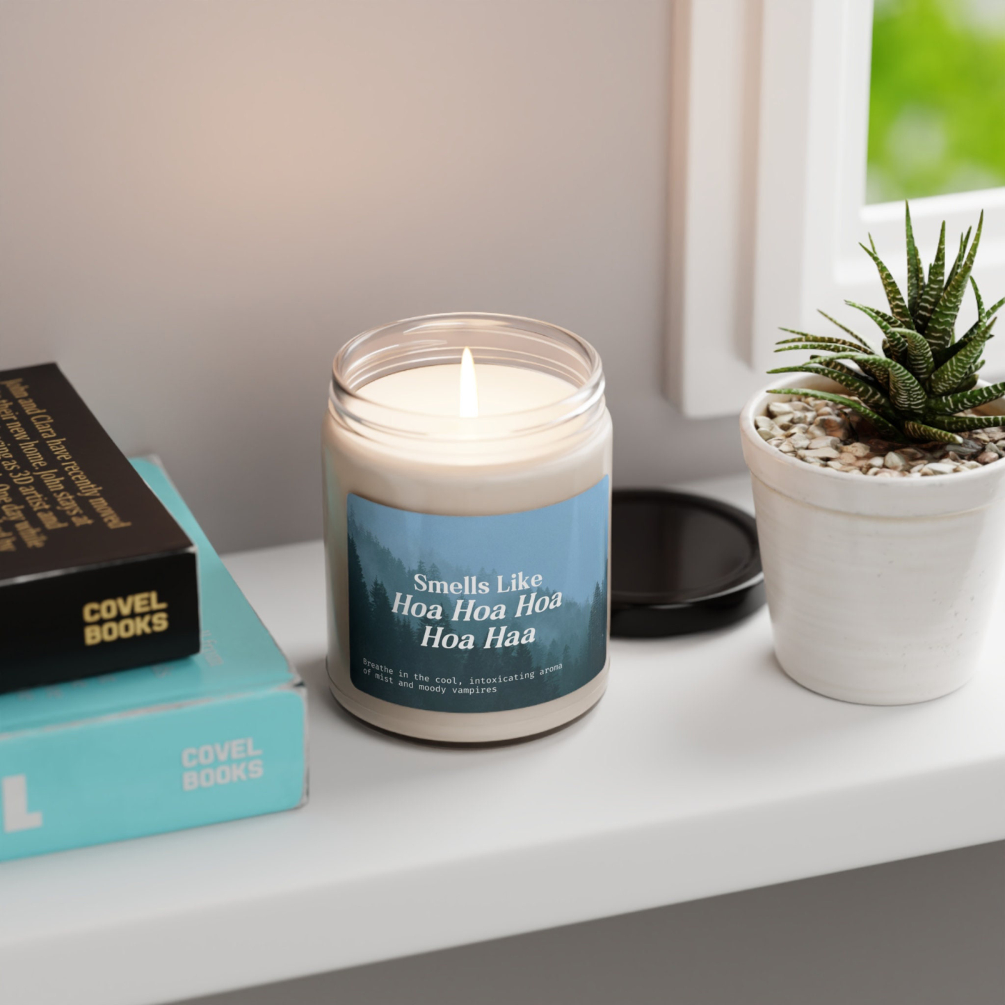 Twilight Soy Candle, Edward Cullen Bella Swan Candle, Hoa Hoa Song Twilight Merch Gifts, Natural Soy Funny Candle, Bookish Merch Gift