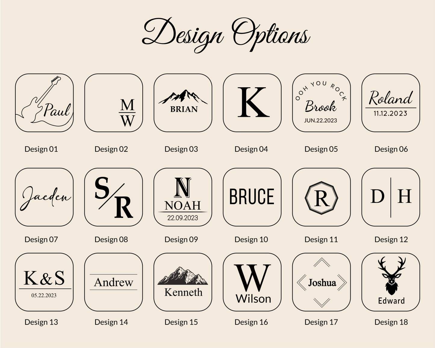 Custom Wooden Guitar Picks Box,Personalized Guitar Pick Holder Storage