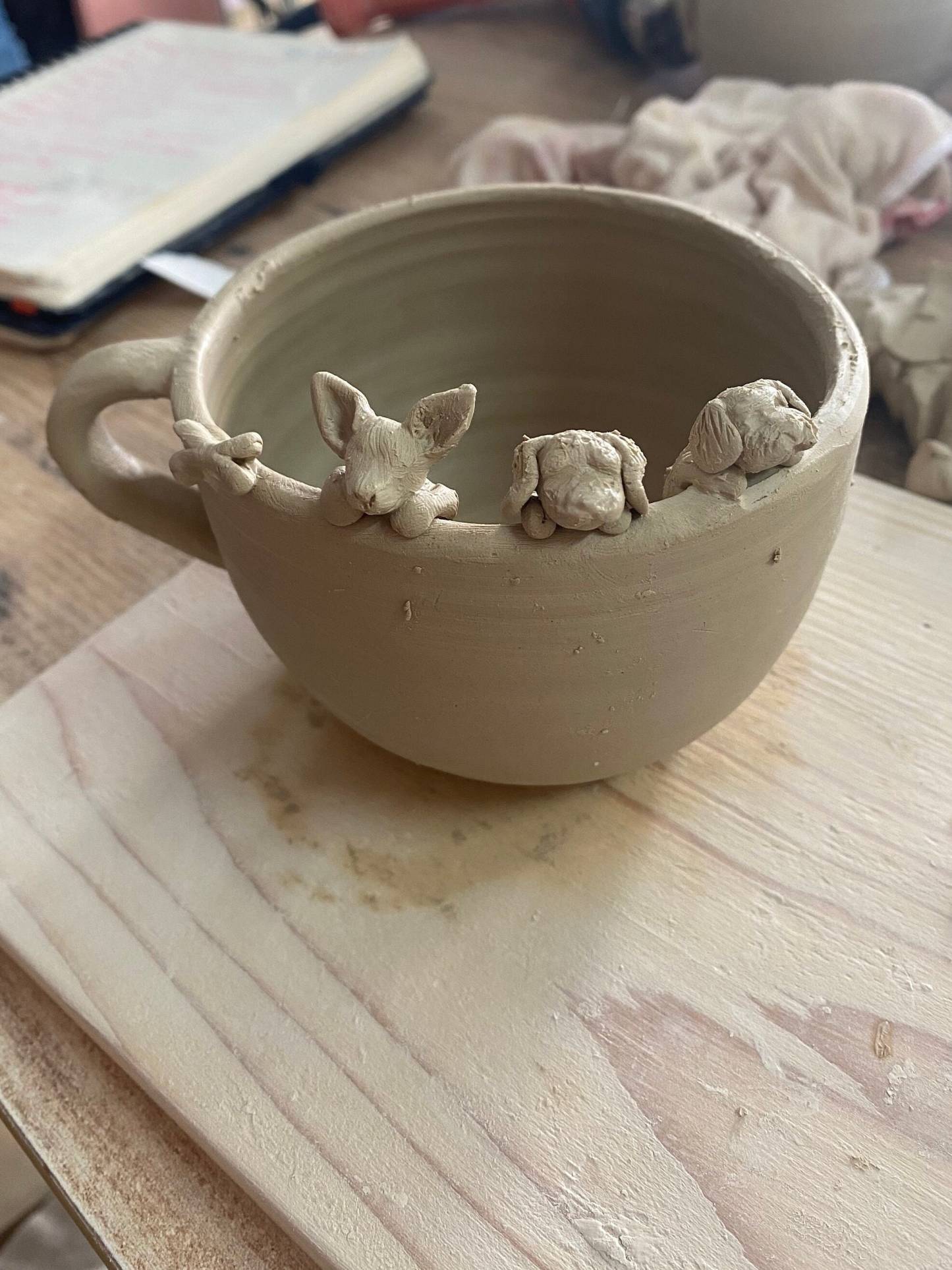 Dog Memorial Gift - Custom Pet Mug/Handmade Dog Mug/ -custom pet mug personalized - dog portrait mug - 3d dog - birthday gift for dog mom