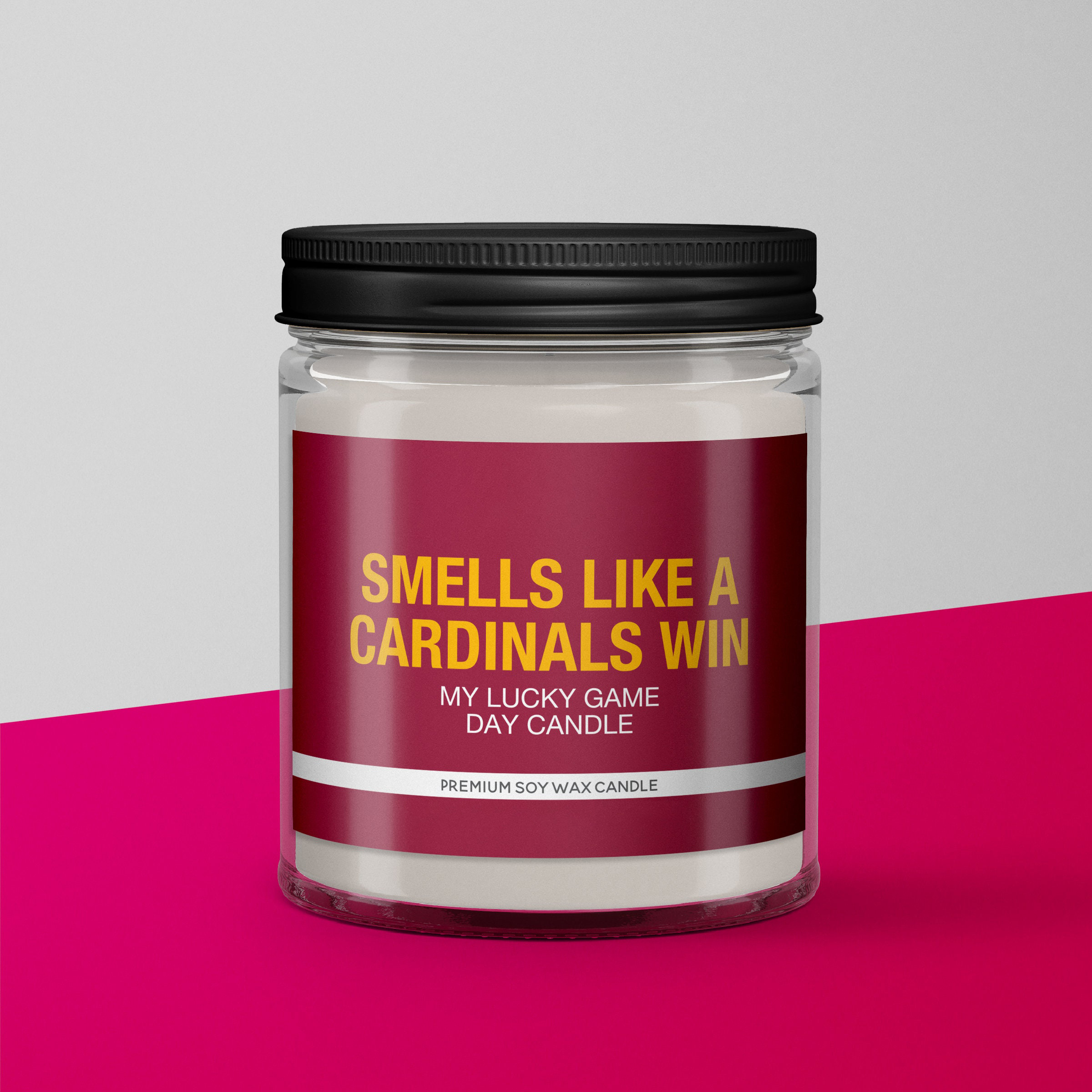 Smells Like a Cardinals Win Candle | Arizona Cardinals Candle | Game Day Decor | Funny Cardinals Fan Gift | Lucky Cardinals Candle Unique