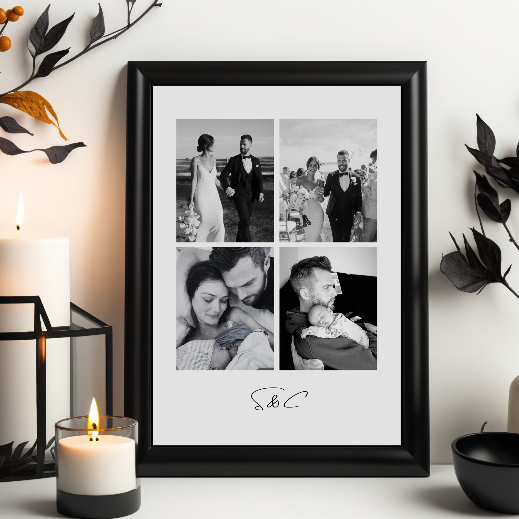 Personalised Photo Collage | Unique gift for him/her