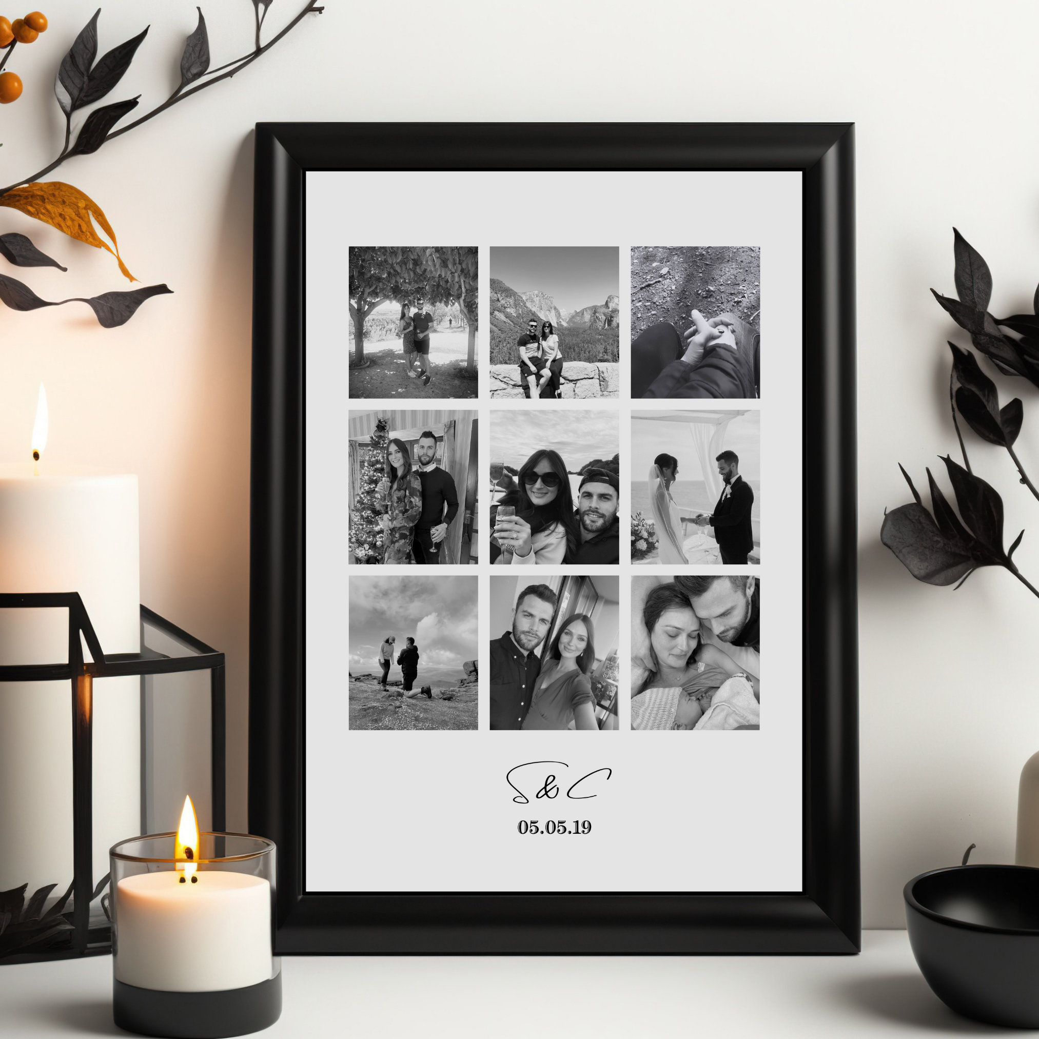 Personalised Photo Collage | Unique gift for him/her