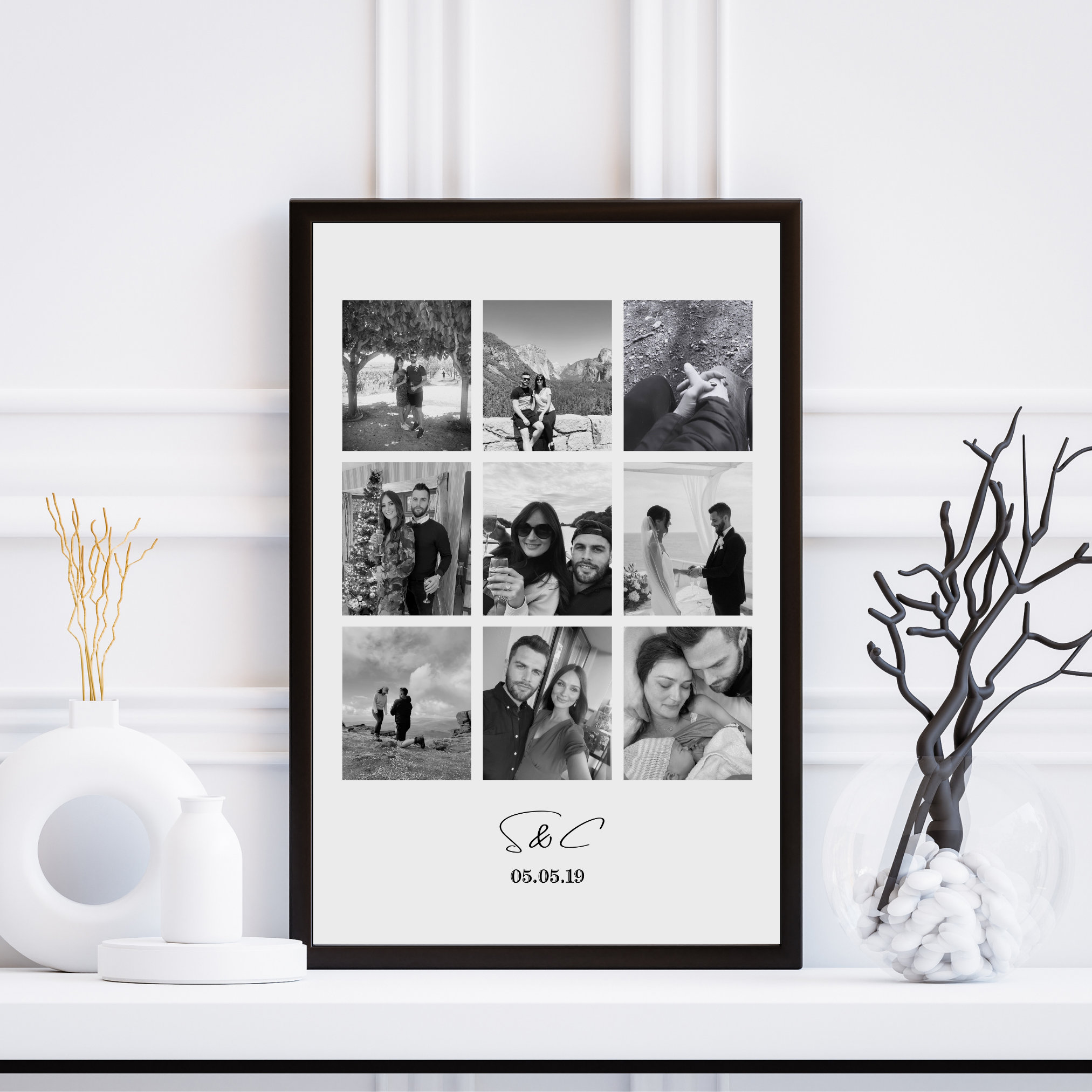 Personalised Photo Collage | Unique gift for him/her