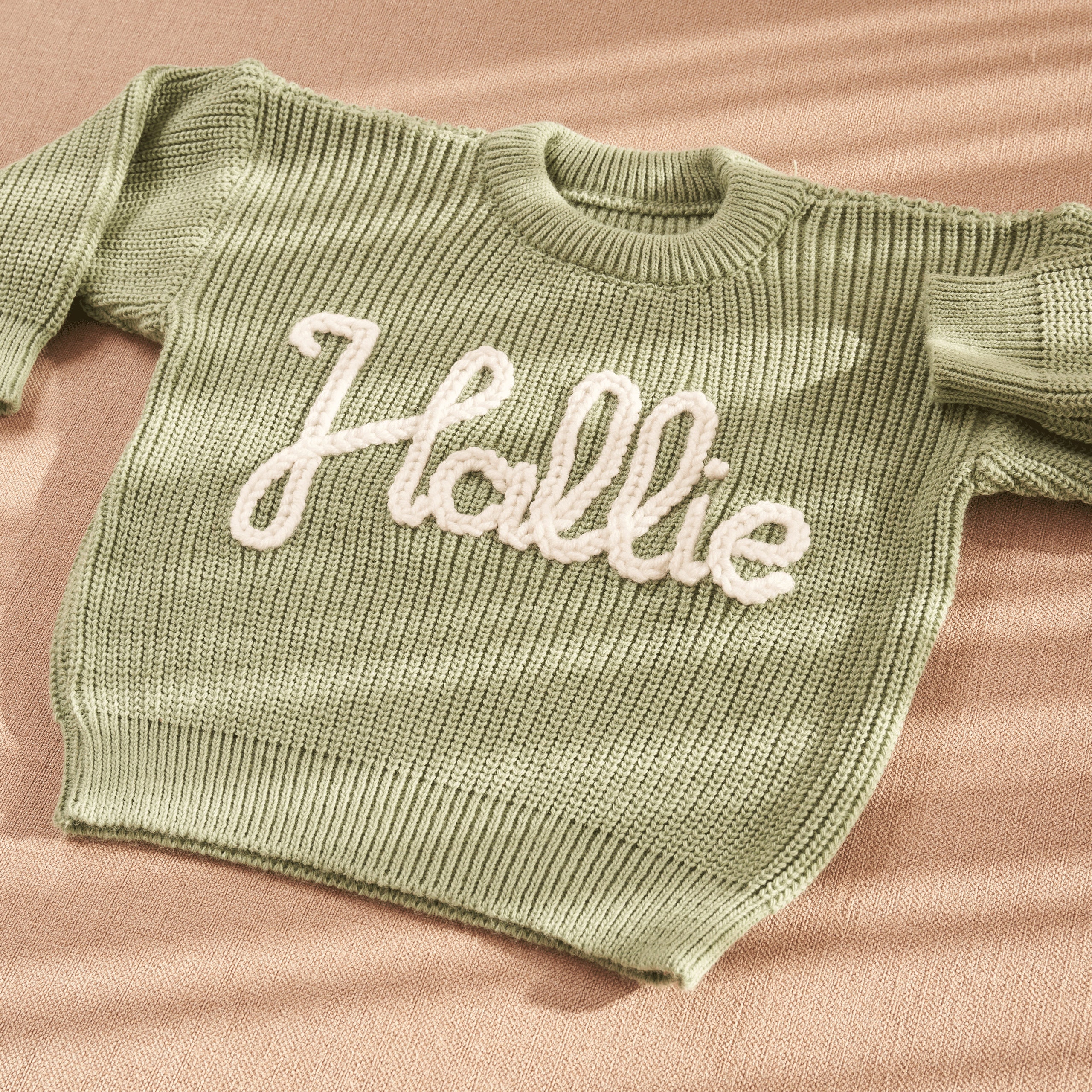 Custom Baby Name Sweater, Embroidered Toddler Sweatshirt, Personalized Baby Gift