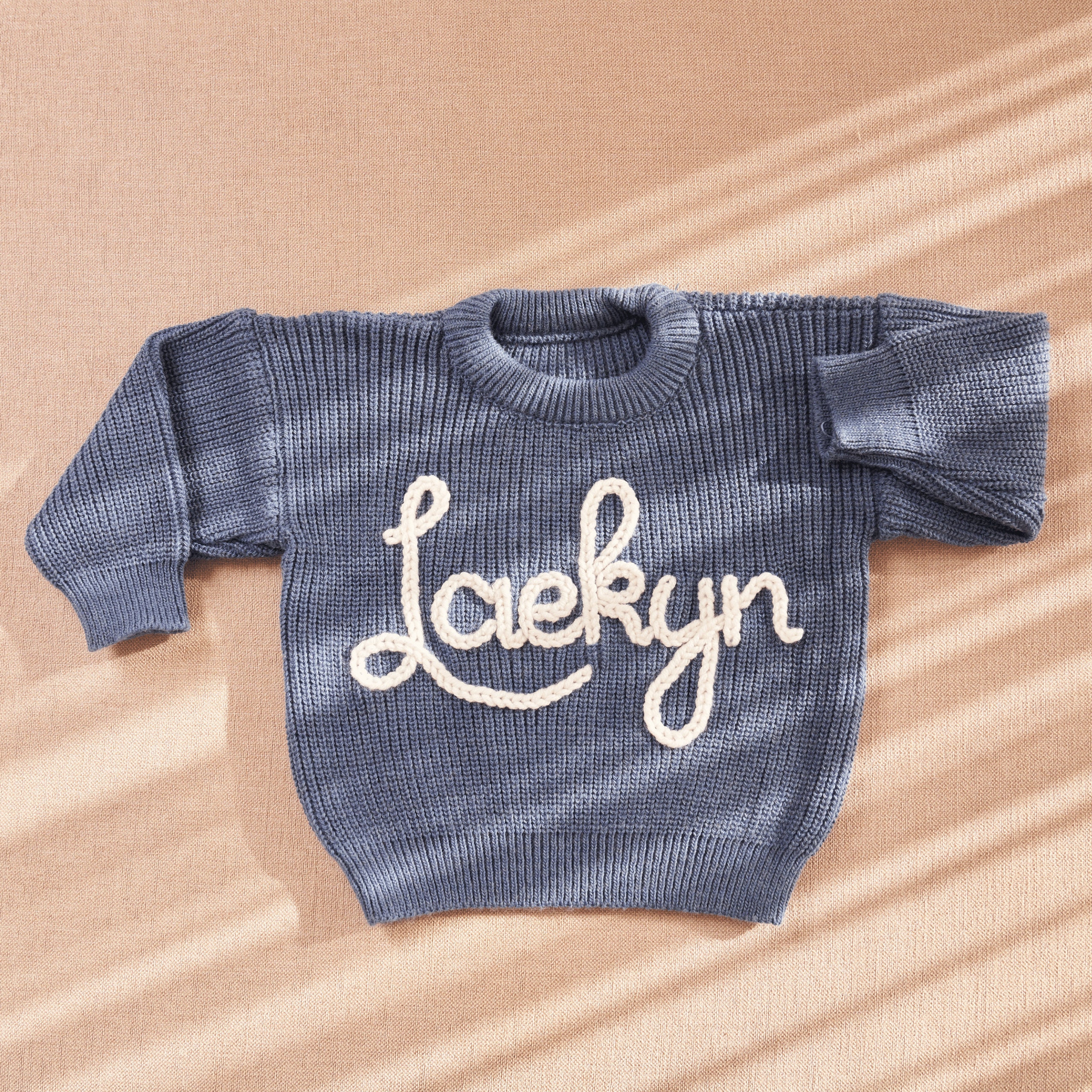Custom Baby Name Sweater, Embroidered Toddler Sweatshirt, Personalized Baby Gift