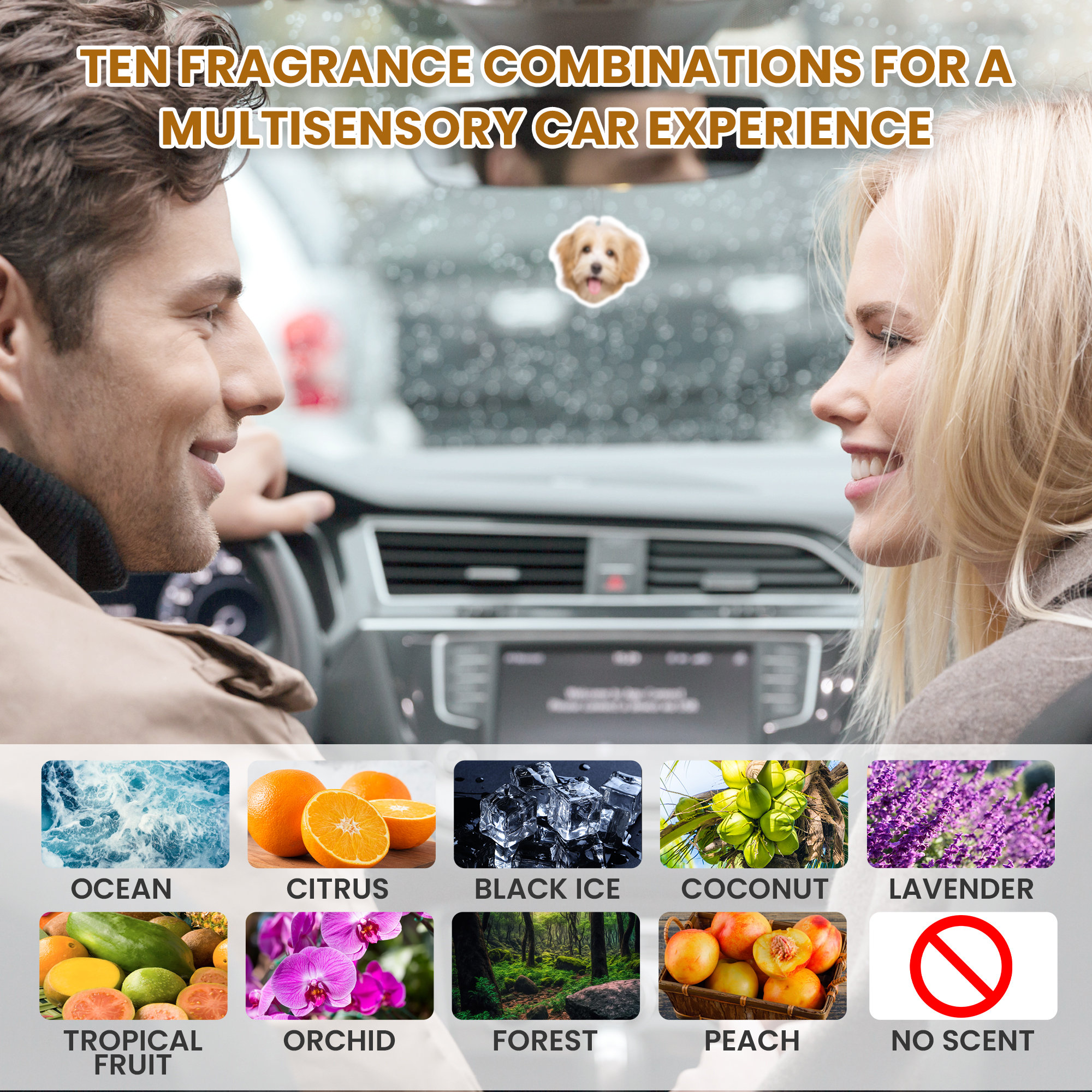 Custom Air Freshener From Photo - Air Freshener - Car Accessories For Boyfriend Birthday Gift For Dad