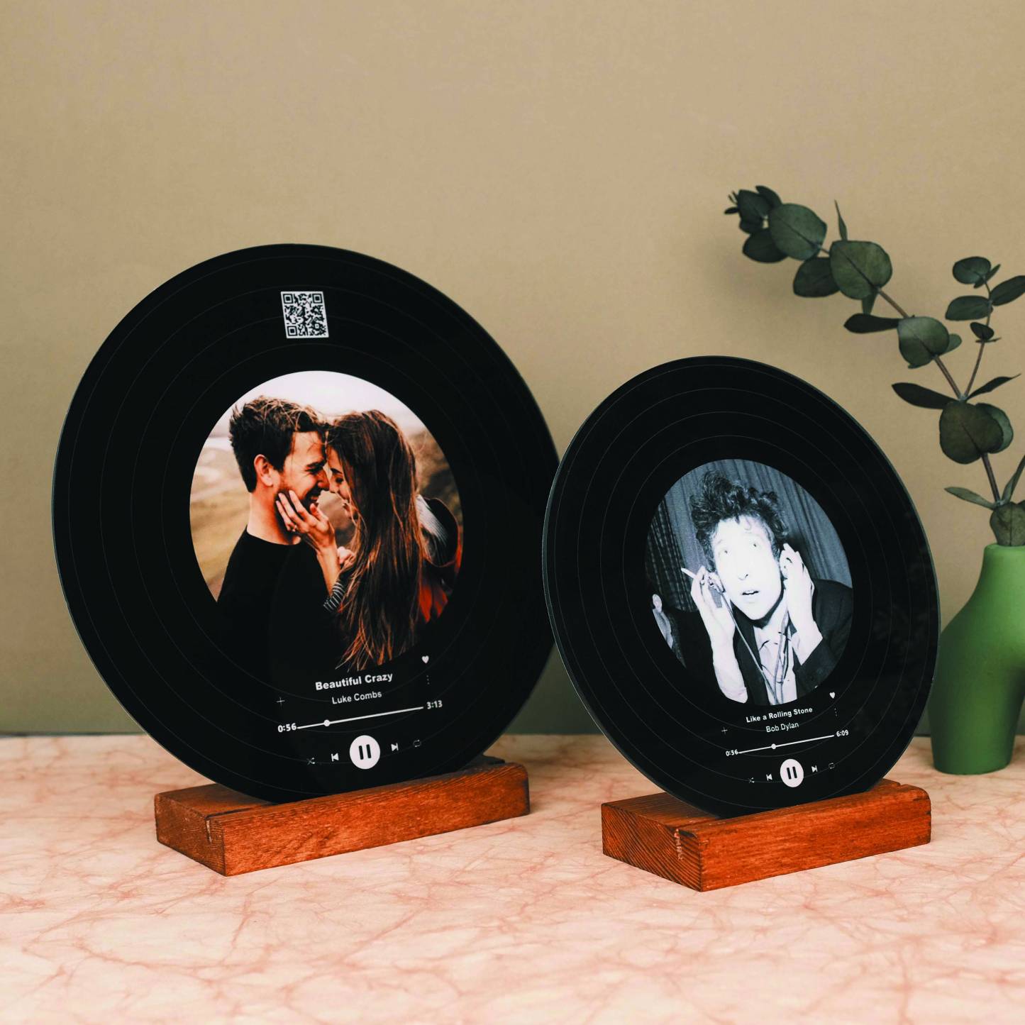 Song Personalized Record, Anniversary Gift for Him, Couples Gift, Wedding Gift, Song Plaque, Gifts for Husband