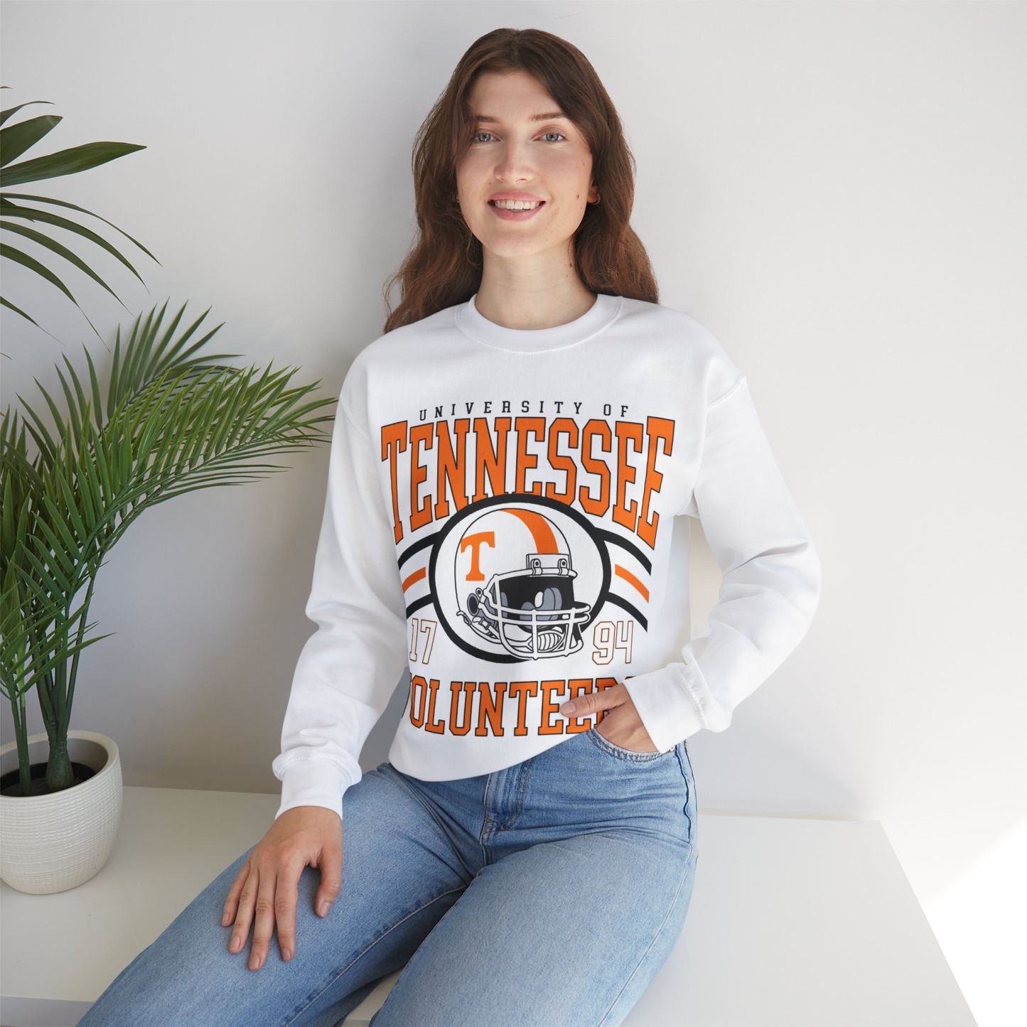 Vintage 90s Tennessee Football Sweatshirt T-Shirt, Tennessee Graphic Tee