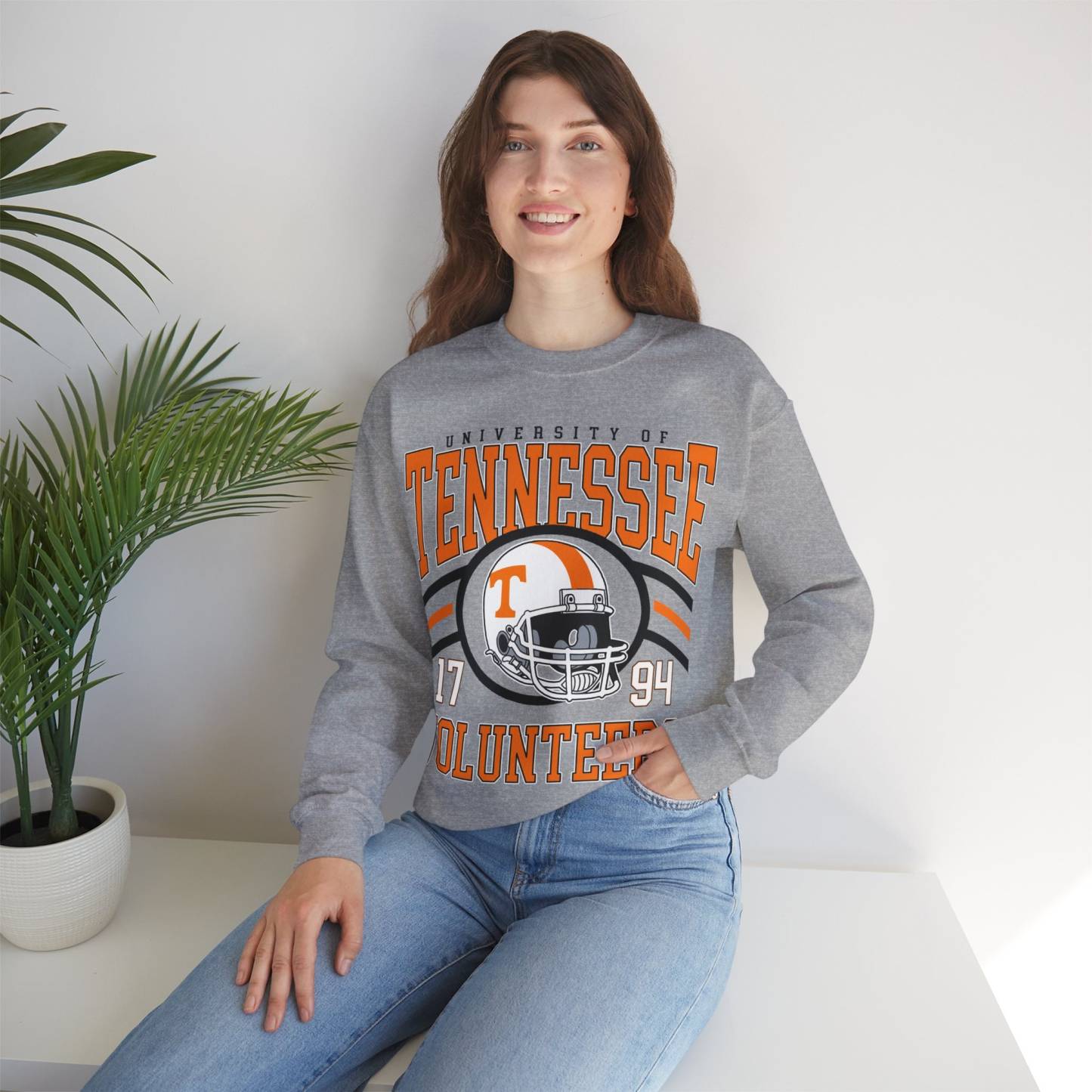 Vintage 90s Tennessee Football Sweatshirt T-Shirt, Tennessee Graphic Tee