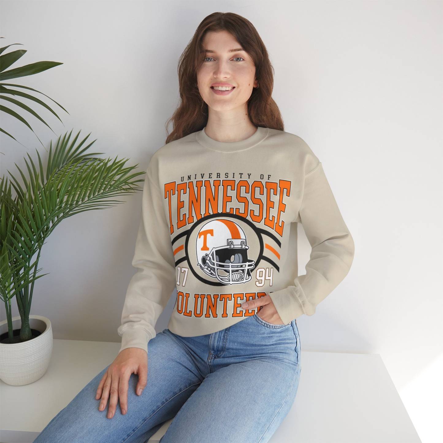 Vintage 90s Tennessee Football Sweatshirt T-Shirt, Tennessee Graphic Tee