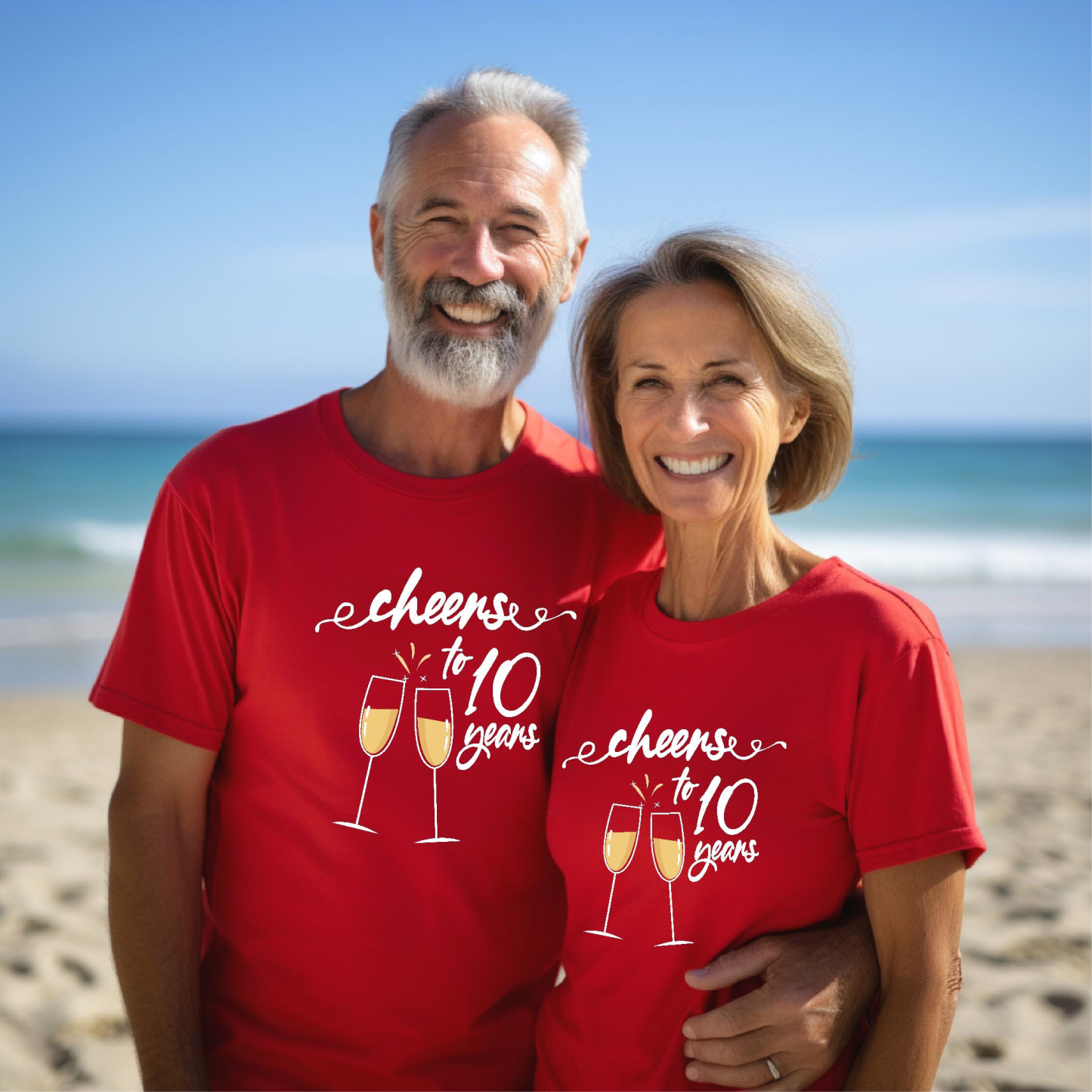 Cheers To Anniversary Shirt, Matching Anniversary Shirts, Custom Anniversary Shirt Gift For Couple, Wifey and Hubby Shirts
