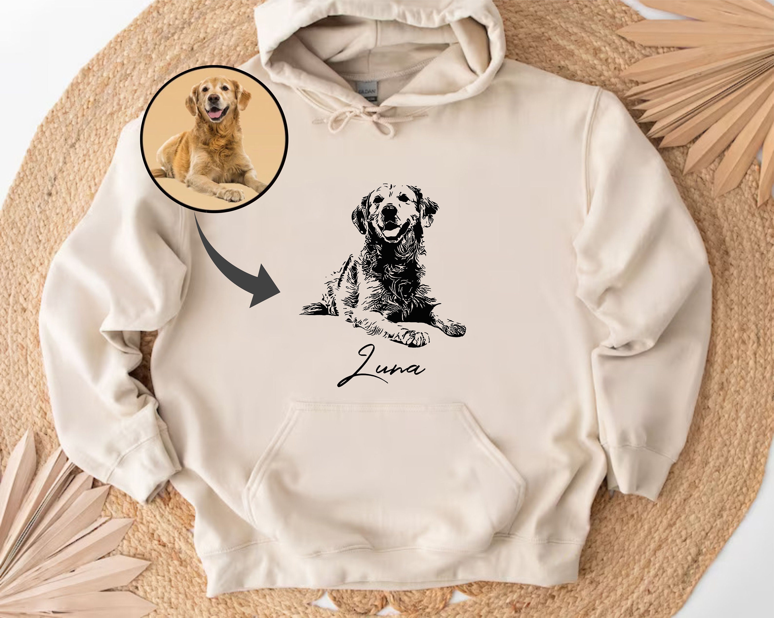 Custom Pet Photo Print Hoodie