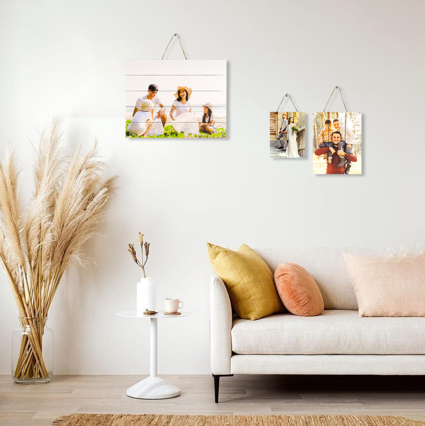 Personalized Wooden Photo Print, Custom Wedding Decor Gift