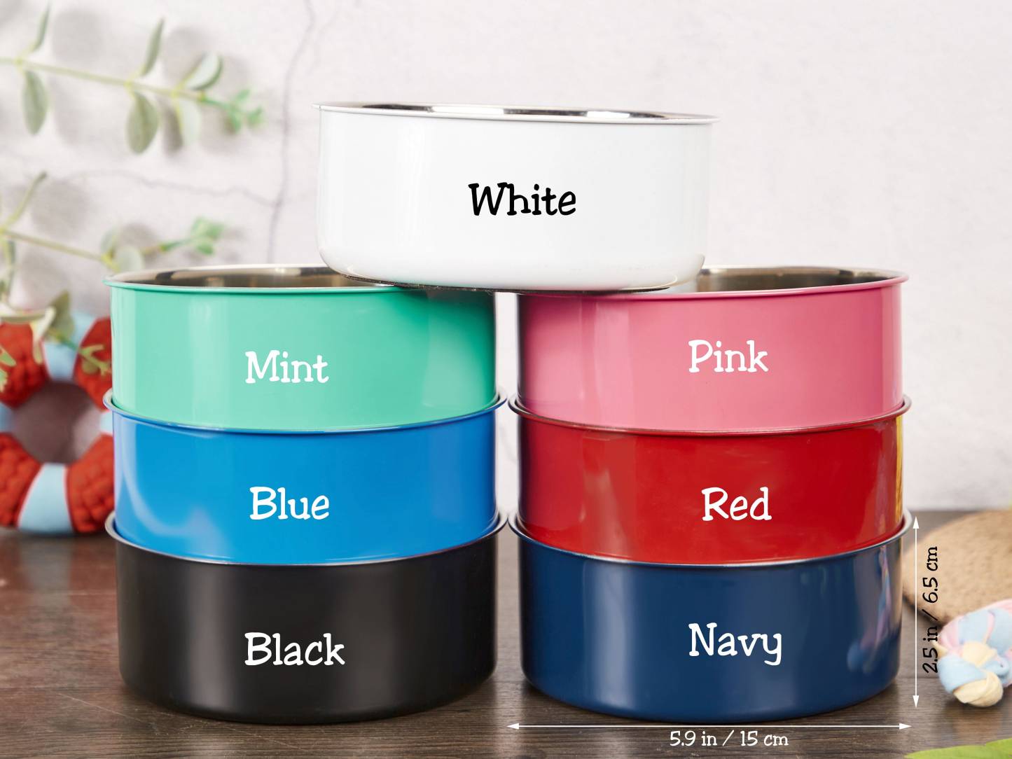 Custom Dog Bowl | Personalized Pet Bowl | Stainless Steel Cat Bowl | Food & Water Bowl | Pet Lover Gift