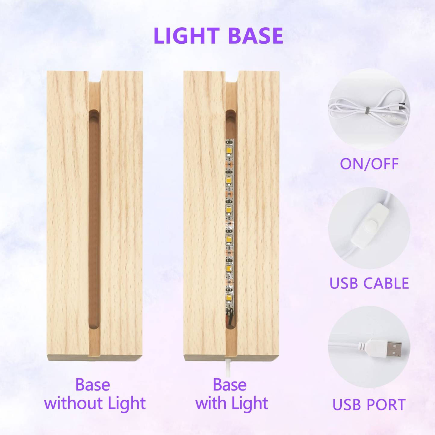 Personalized Photo Night Light, Fathers Day Gifts, Personalized Gifts, Bedroom Night Light,Gift for Dad,Best Dad Ever,Custom Name Light