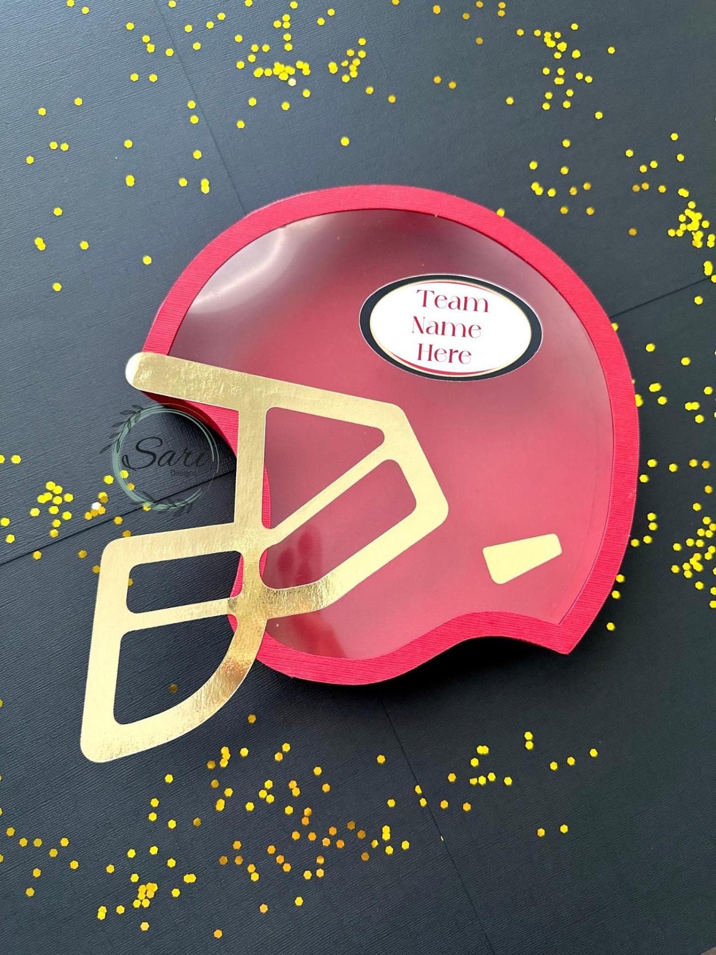 Football Helmet Gift Box – Perfect for Sports Enthusiasts, Team Favors, and Birthday Surprises