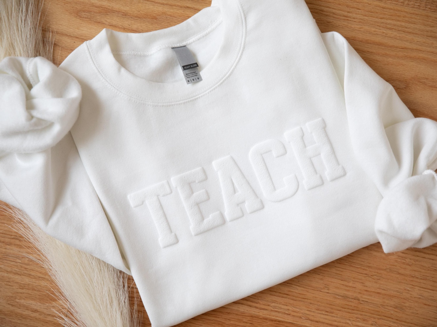 Custom Team Name Sweatshirt – Perfect  Gift for Mom,School Spirit, Mascot Design, Puff & Embossed Print
