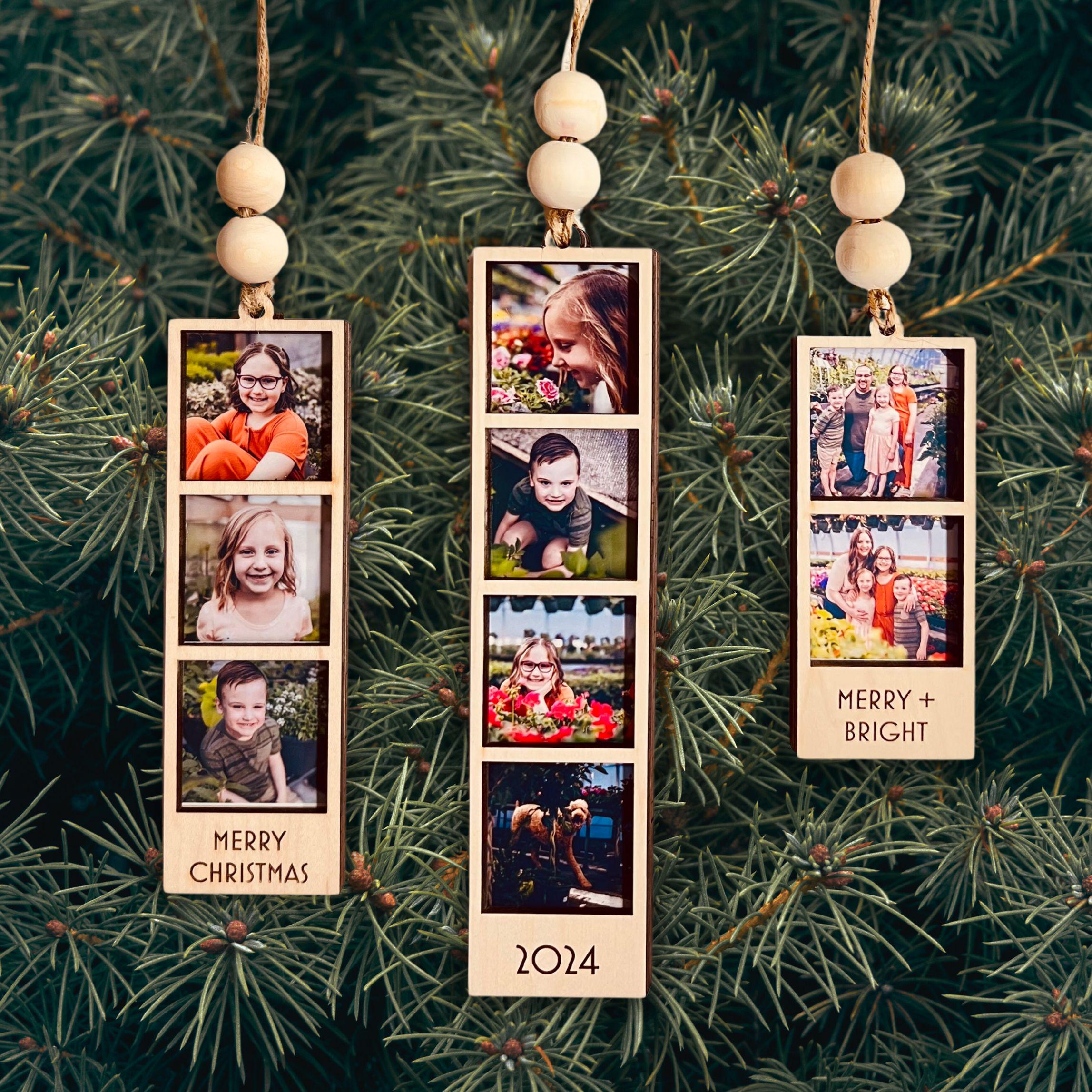 Custom Photo Strip Ornament – Capture Your Memories in Style!