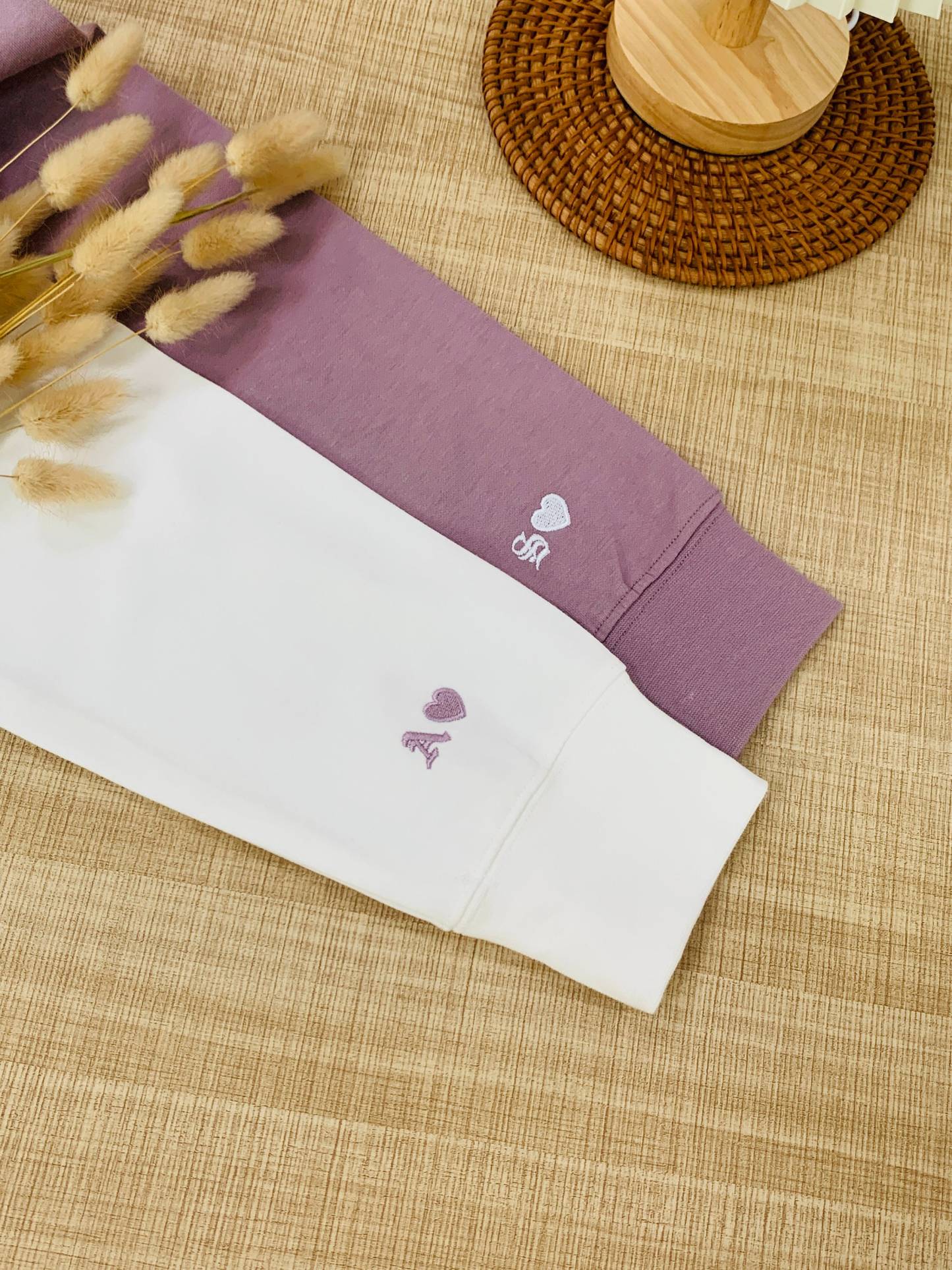 Embroidered Roman Numerals Sweatshirt | Anniversary Date Couple Hoodie